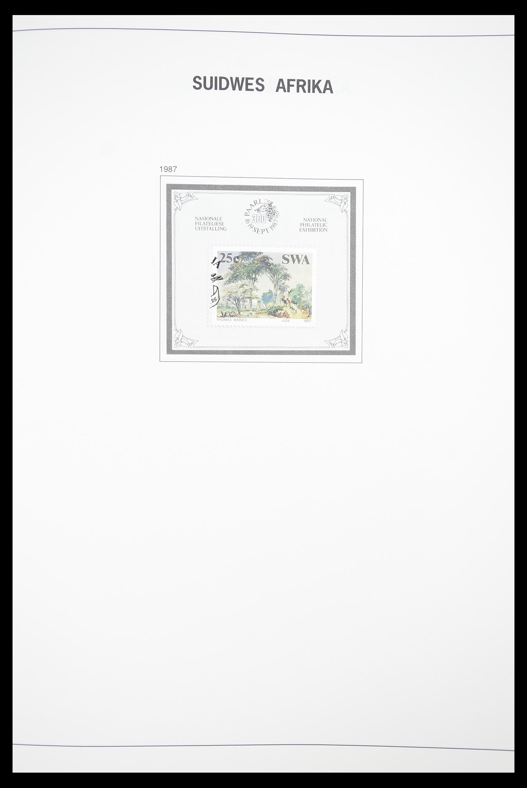 33393 134 - Postzegelverzameling 33393 Zuid Afrika en gebieden 1910-1998.
