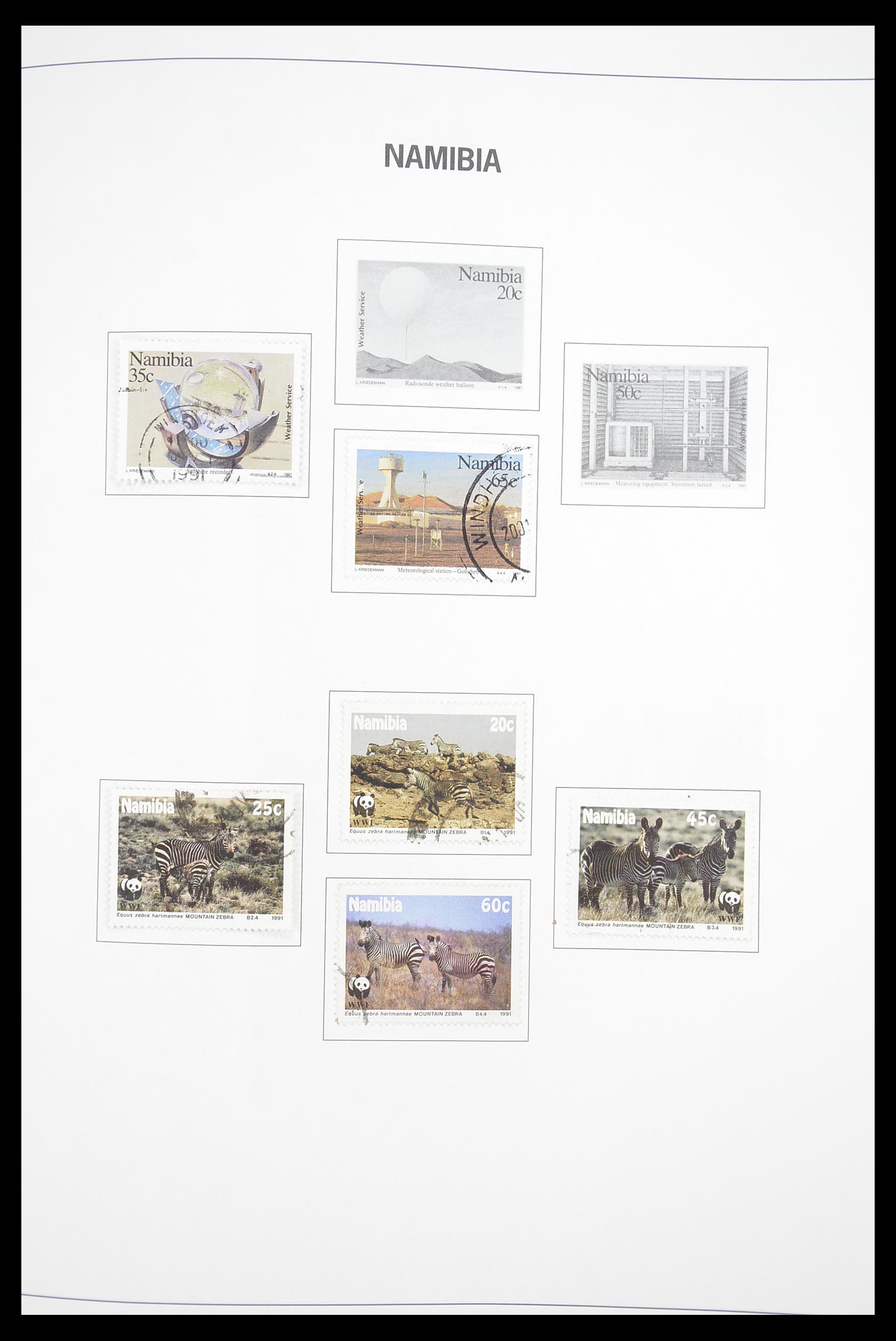 33393 138 - Postzegelverzameling 33393 Zuid Afrika en gebieden 1910-1998.