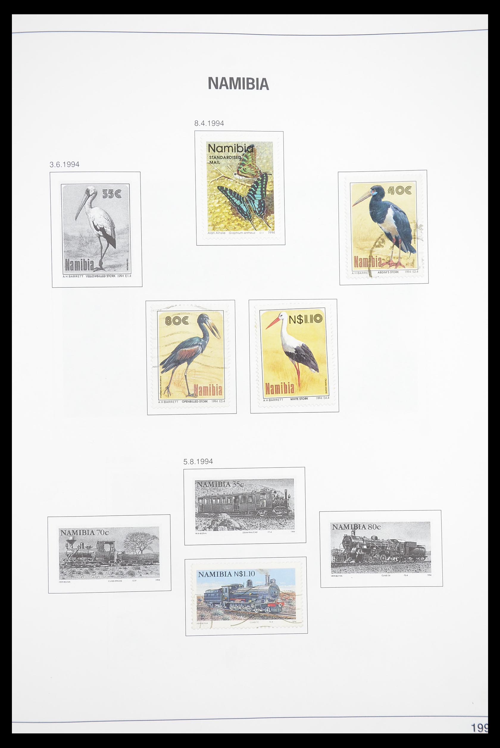 33393 146 - Postzegelverzameling 33393 Zuid Afrika en gebieden 1910-1998.