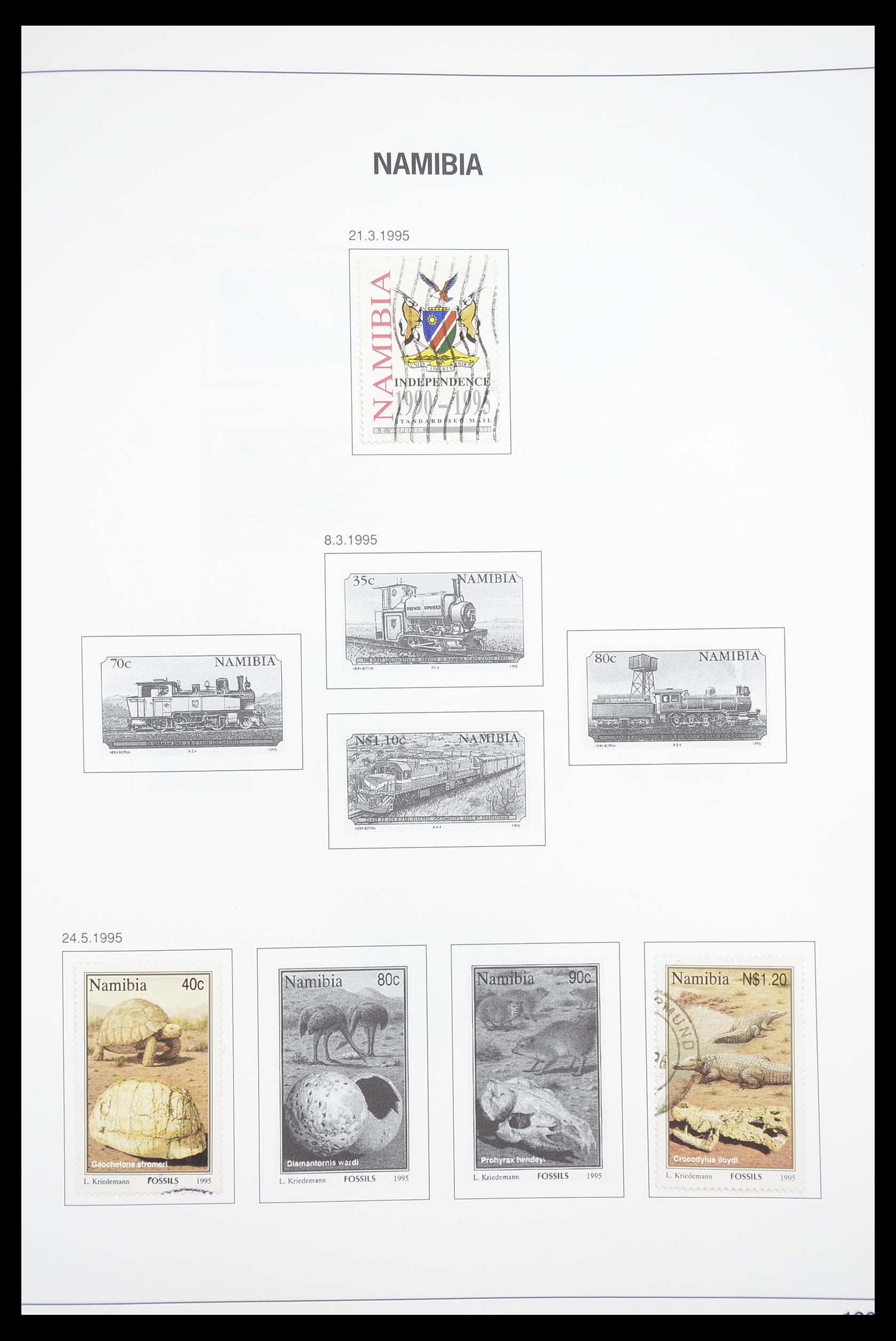 33393 147 - Stamp collection 33393 South Africa and territories 1910-1998.
