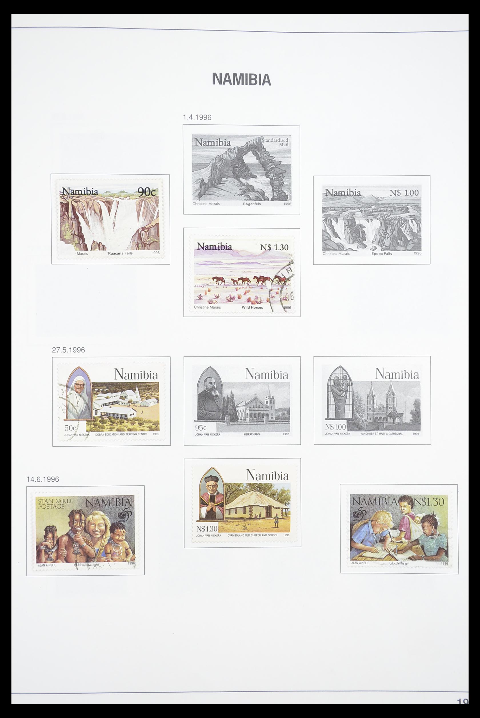 33393 149 - Stamp collection 33393 South Africa and territories 1910-1998.