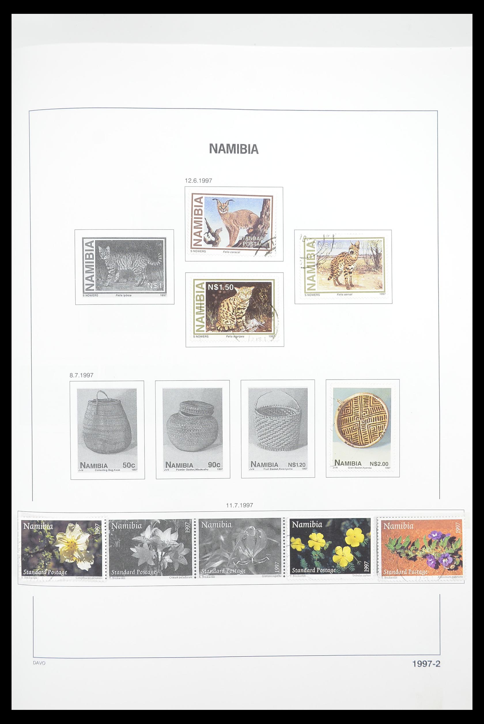33393 152 - Postzegelverzameling 33393 Zuid Afrika en gebieden 1910-1998.