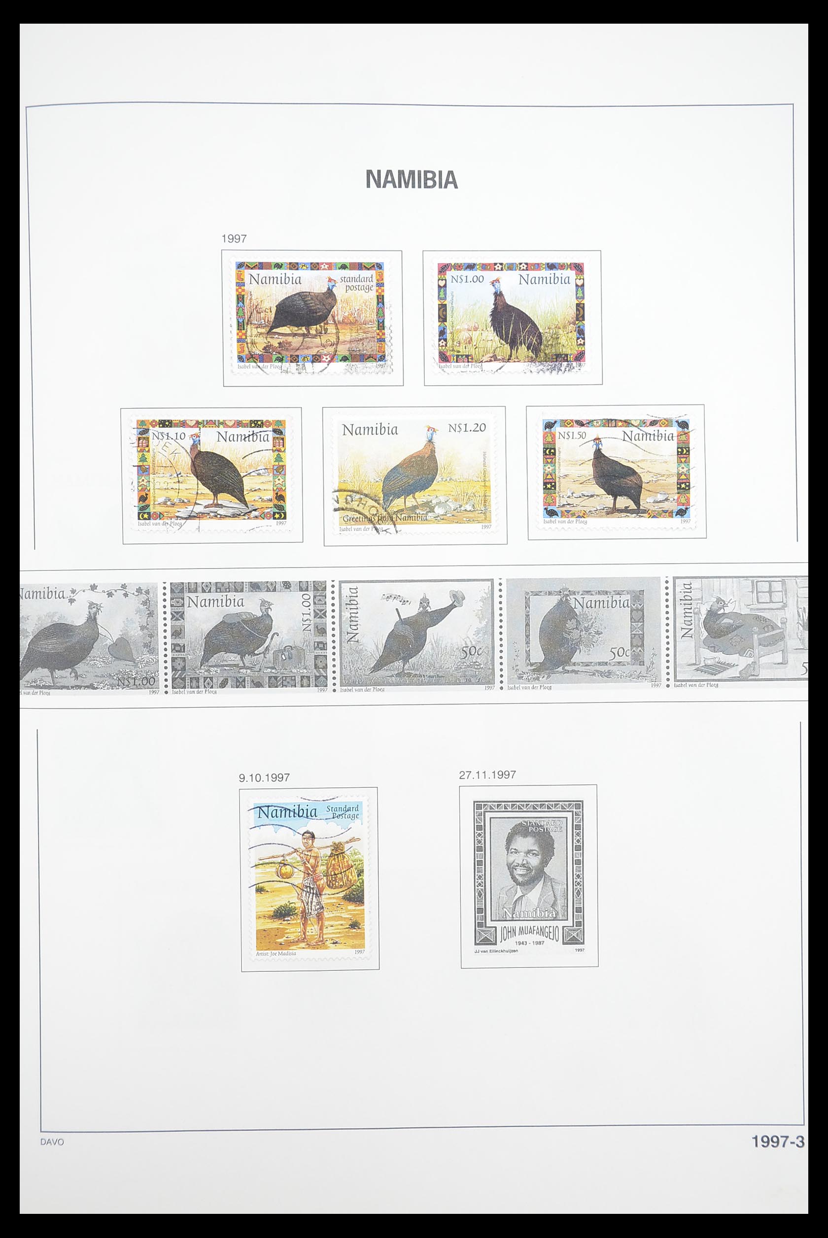 33393 153 - Stamp collection 33393 South Africa and territories 1910-1998.
