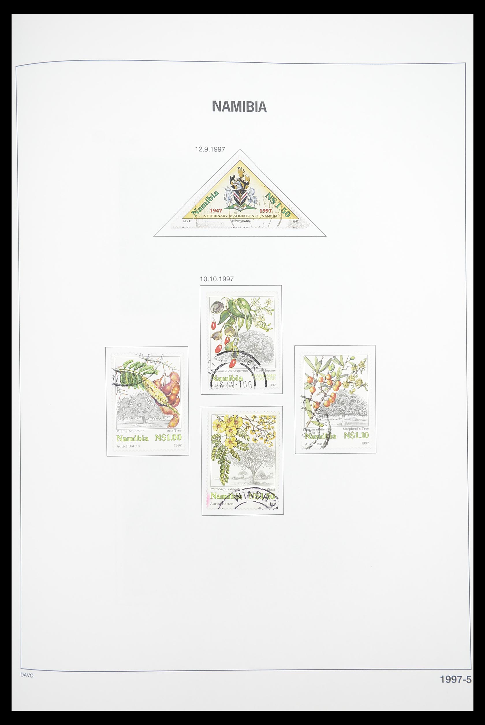 33393 156 - Postzegelverzameling 33393 Zuid Afrika en gebieden 1910-1998.