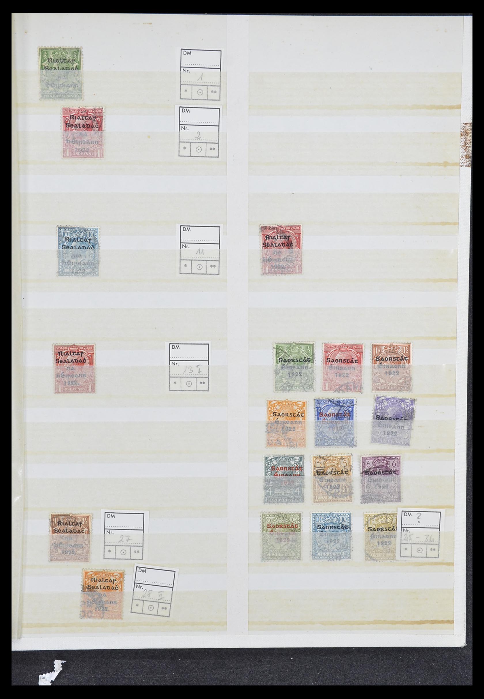 33396 001 - Postzegelverzameling 33396 Ierland 1922-2004.