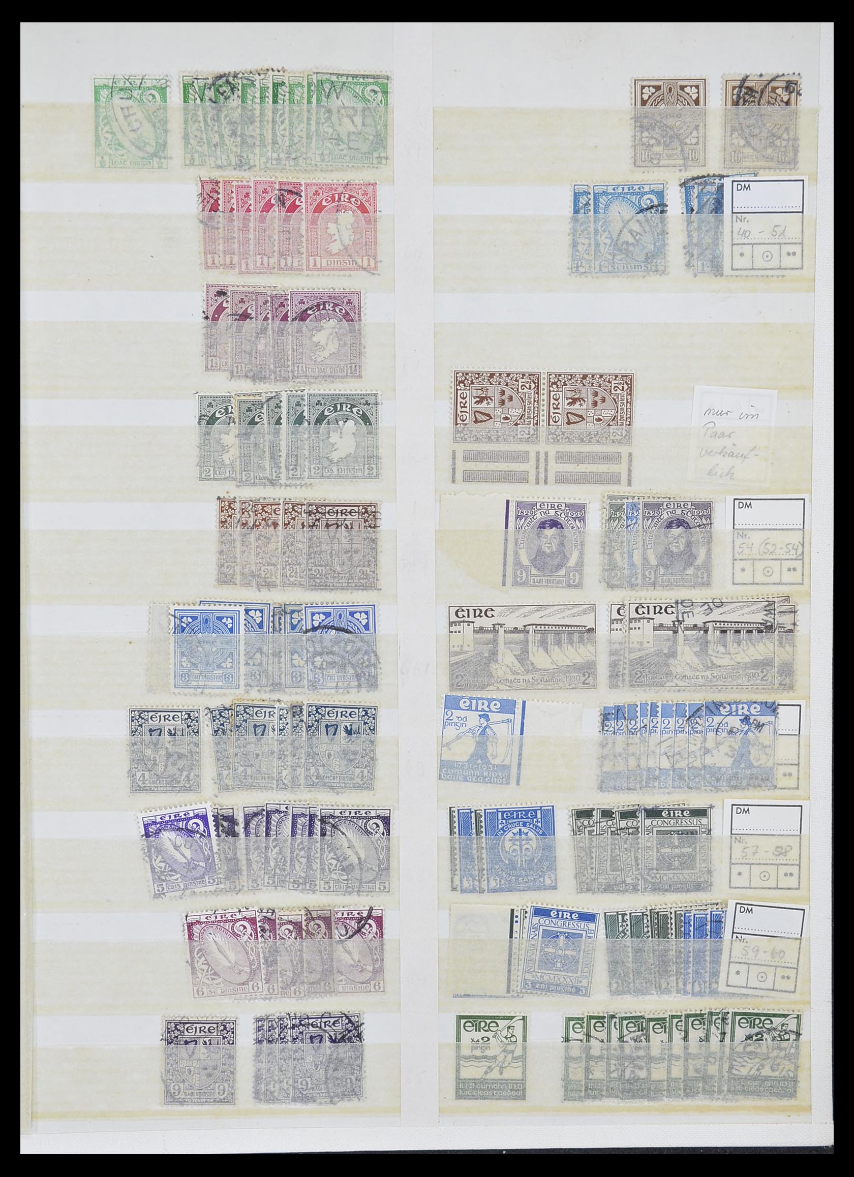33396 002 - Postzegelverzameling 33396 Ierland 1922-2004.