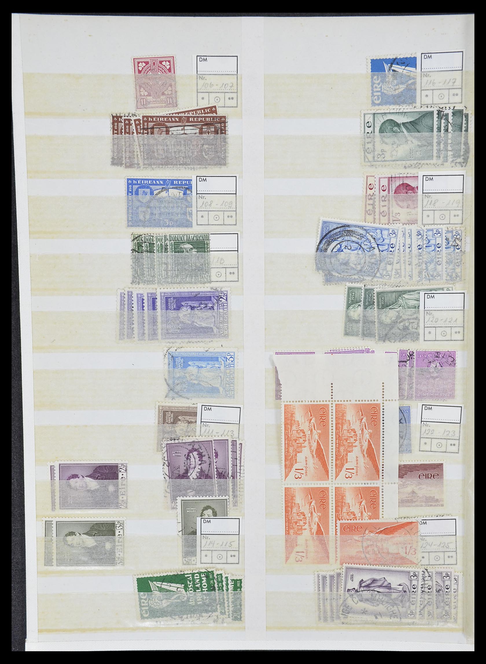 33396 005 - Postzegelverzameling 33396 Ierland 1922-2004.