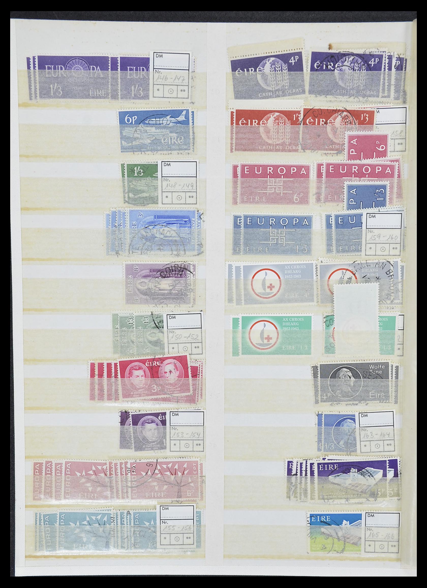 33396 007 - Postzegelverzameling 33396 Ierland 1922-2004.