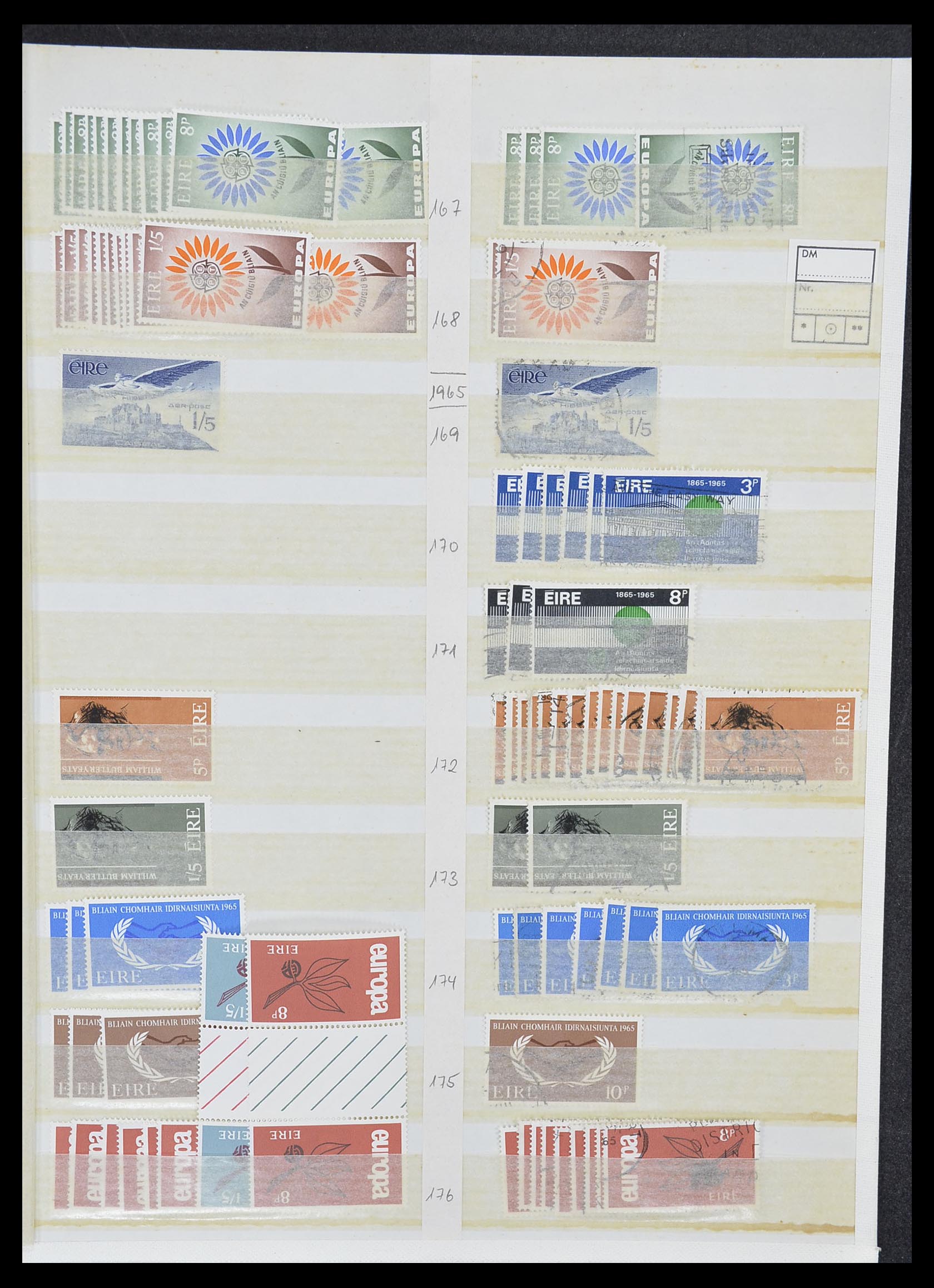33396 008 - Postzegelverzameling 33396 Ierland 1922-2004.