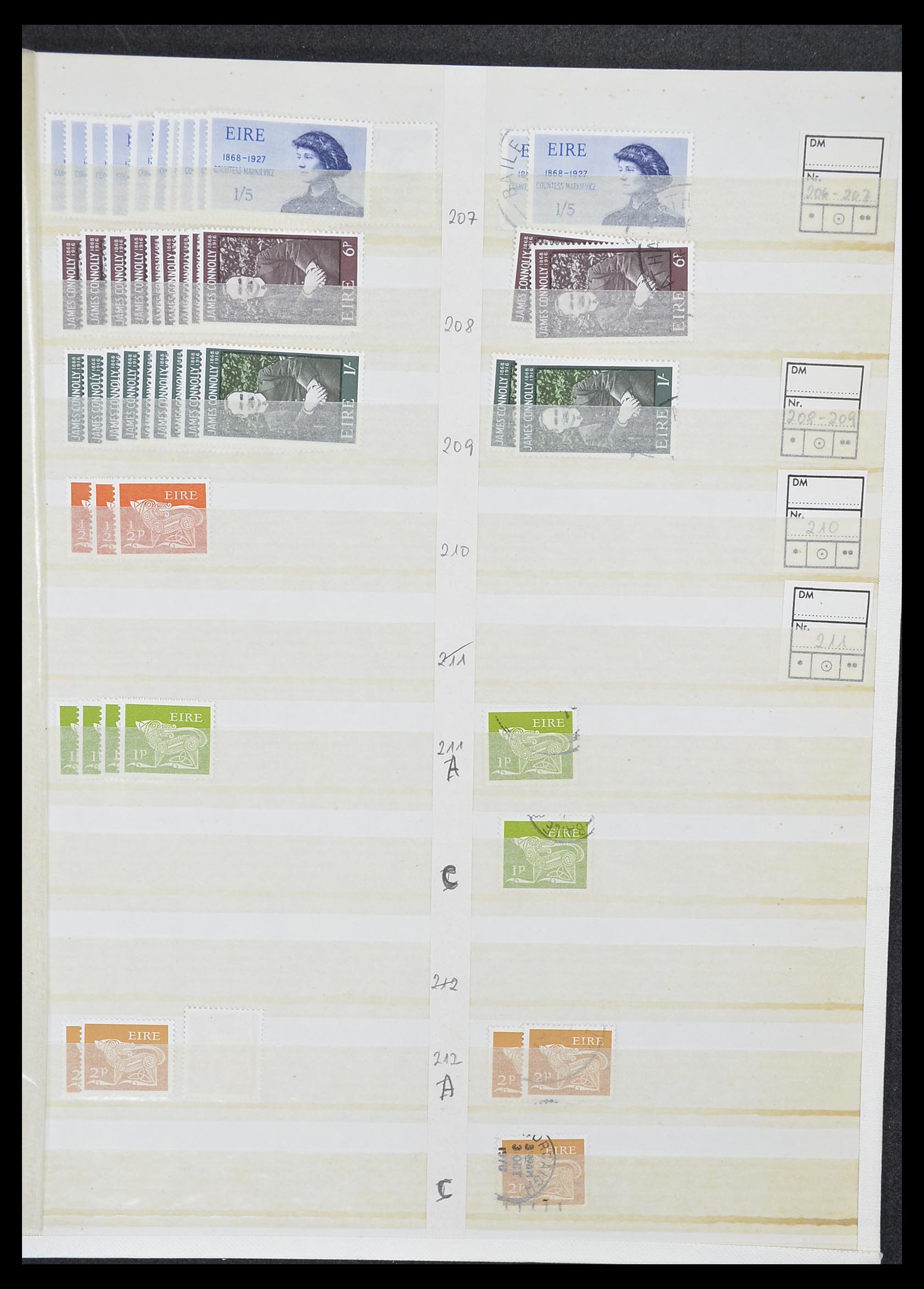 33396 012 - Postzegelverzameling 33396 Ierland 1922-2004.