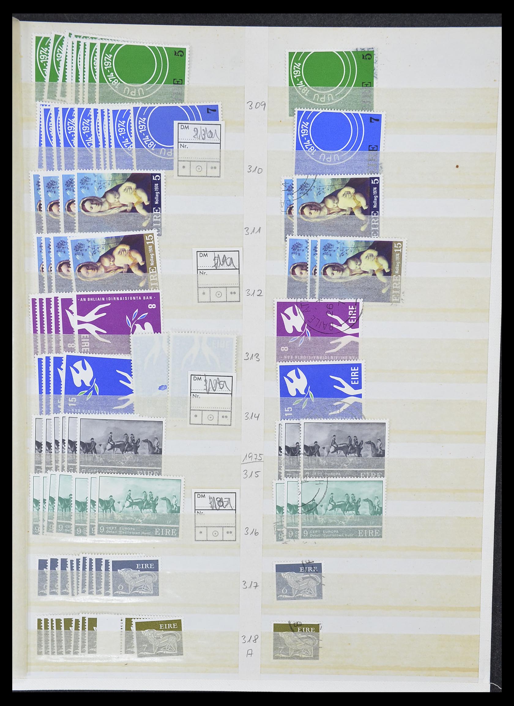 33396 026 - Postzegelverzameling 33396 Ierland 1922-2004.