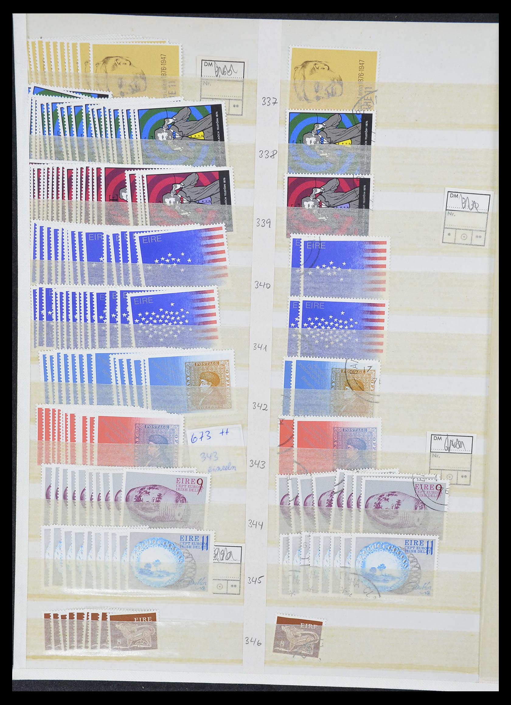 33396 029 - Postzegelverzameling 33396 Ierland 1922-2004.
