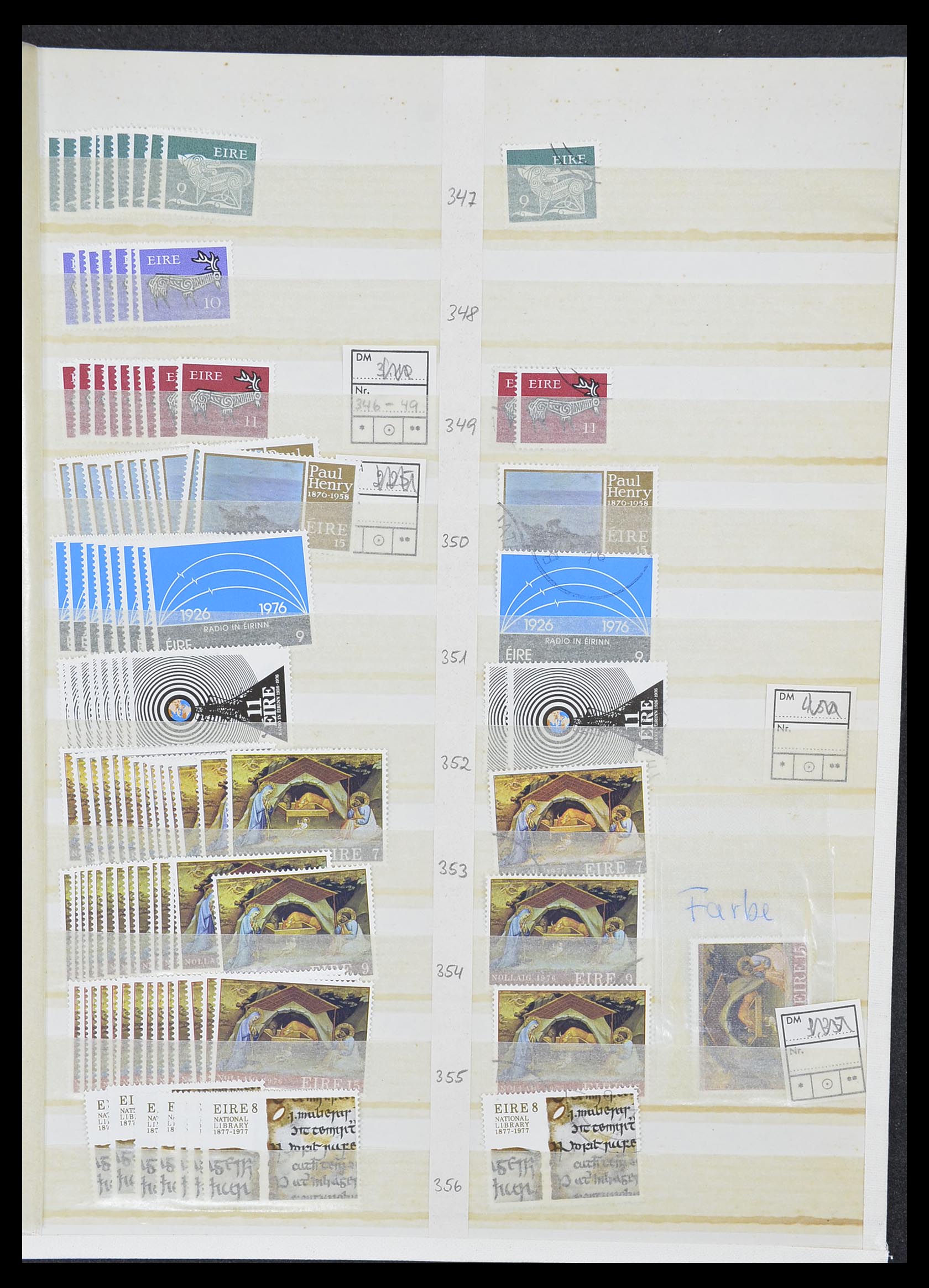 33396 030 - Postzegelverzameling 33396 Ierland 1922-2004.