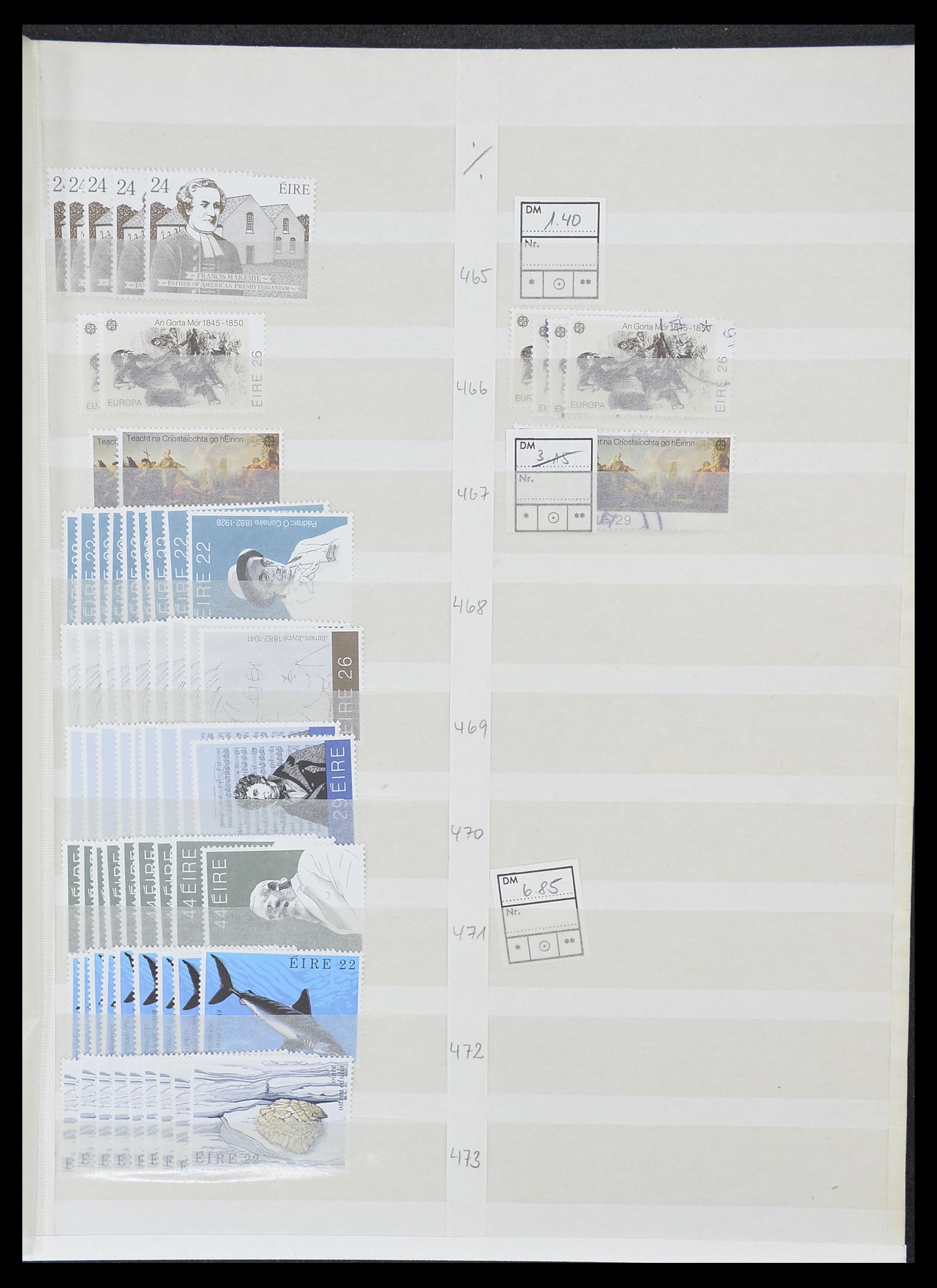 33396 042 - Postzegelverzameling 33396 Ierland 1922-2004.