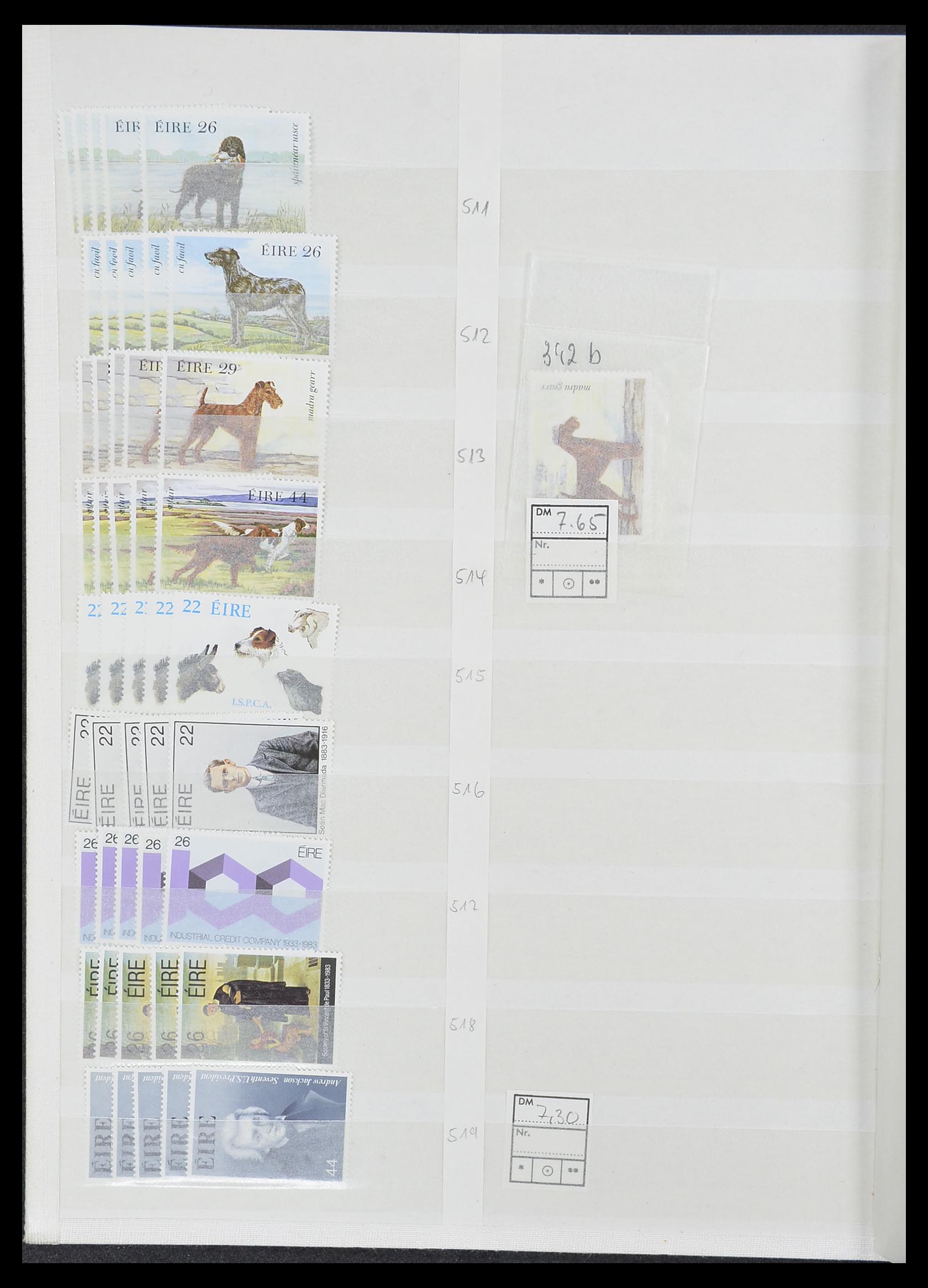 33396 047 - Postzegelverzameling 33396 Ierland 1922-2004.