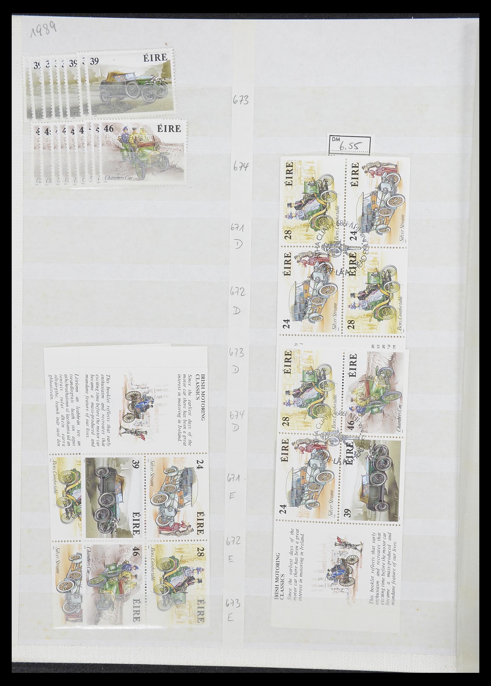 33396 065 - Postzegelverzameling 33396 Ierland 1922-2004.