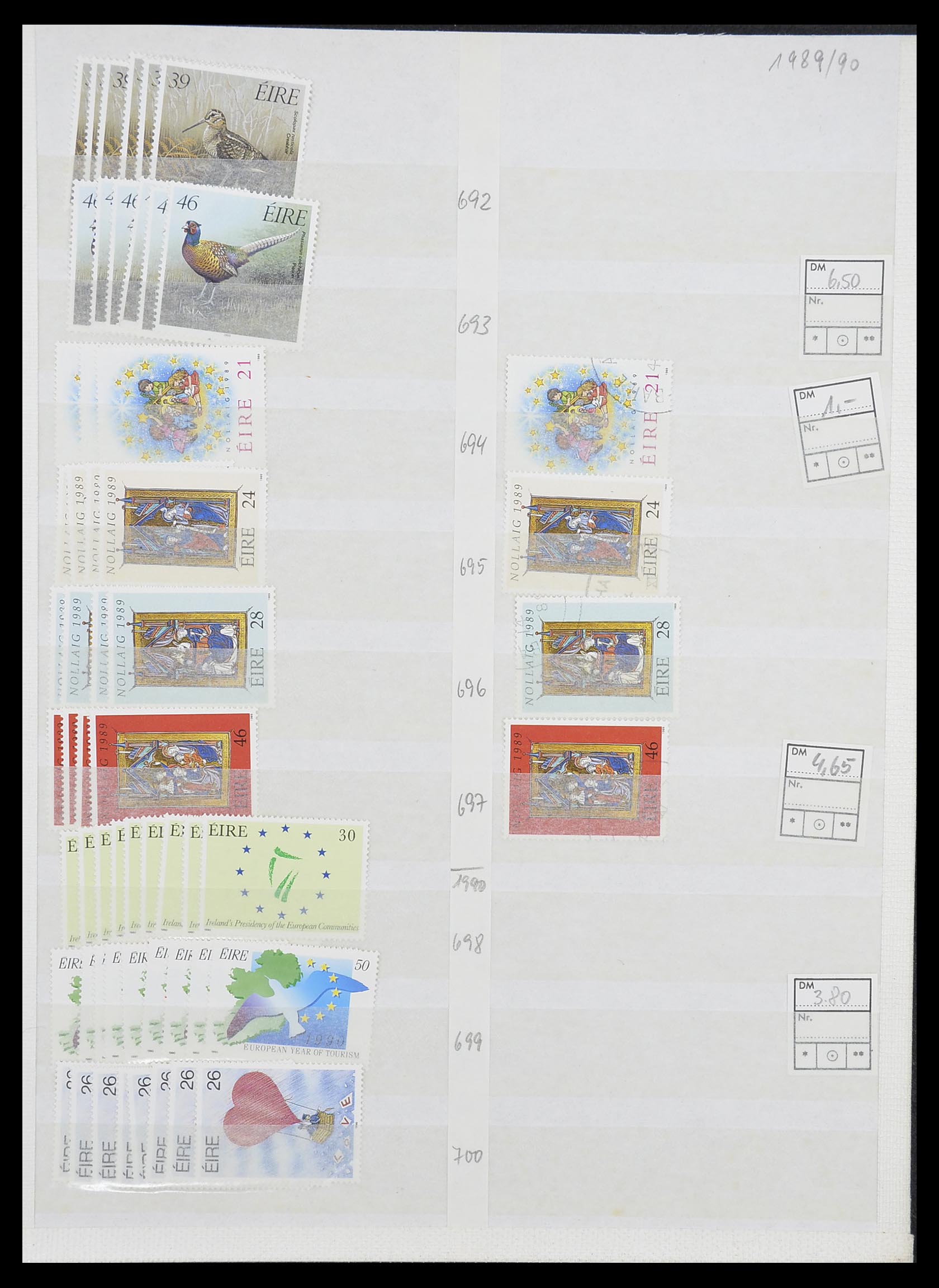33396 068 - Postzegelverzameling 33396 Ierland 1922-2004.