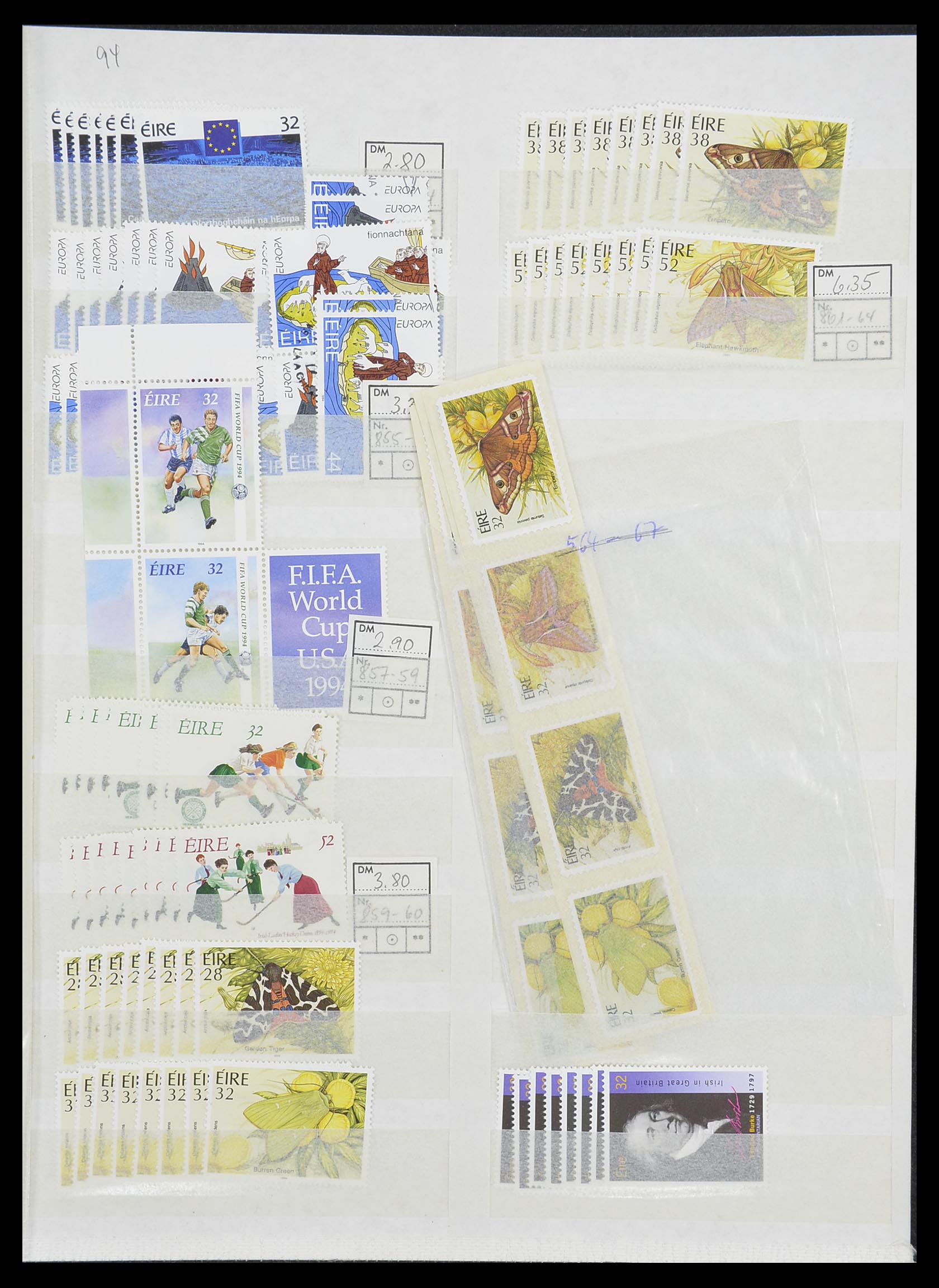 33396 085 - Postzegelverzameling 33396 Ierland 1922-2004.