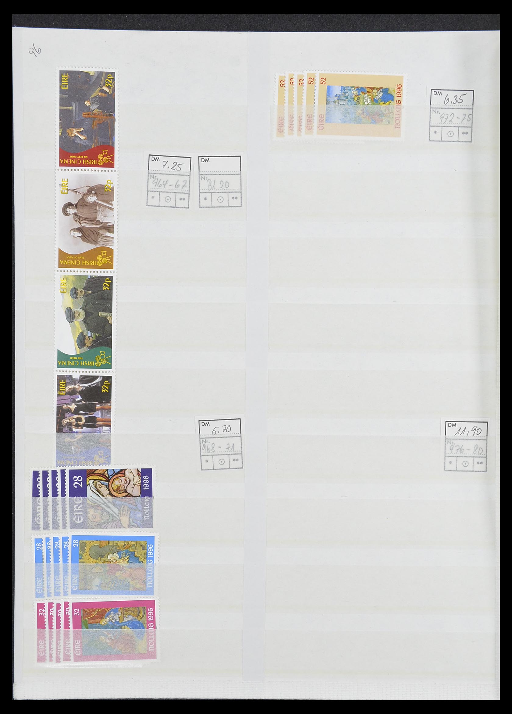 33396 092 - Postzegelverzameling 33396 Ierland 1922-2004.