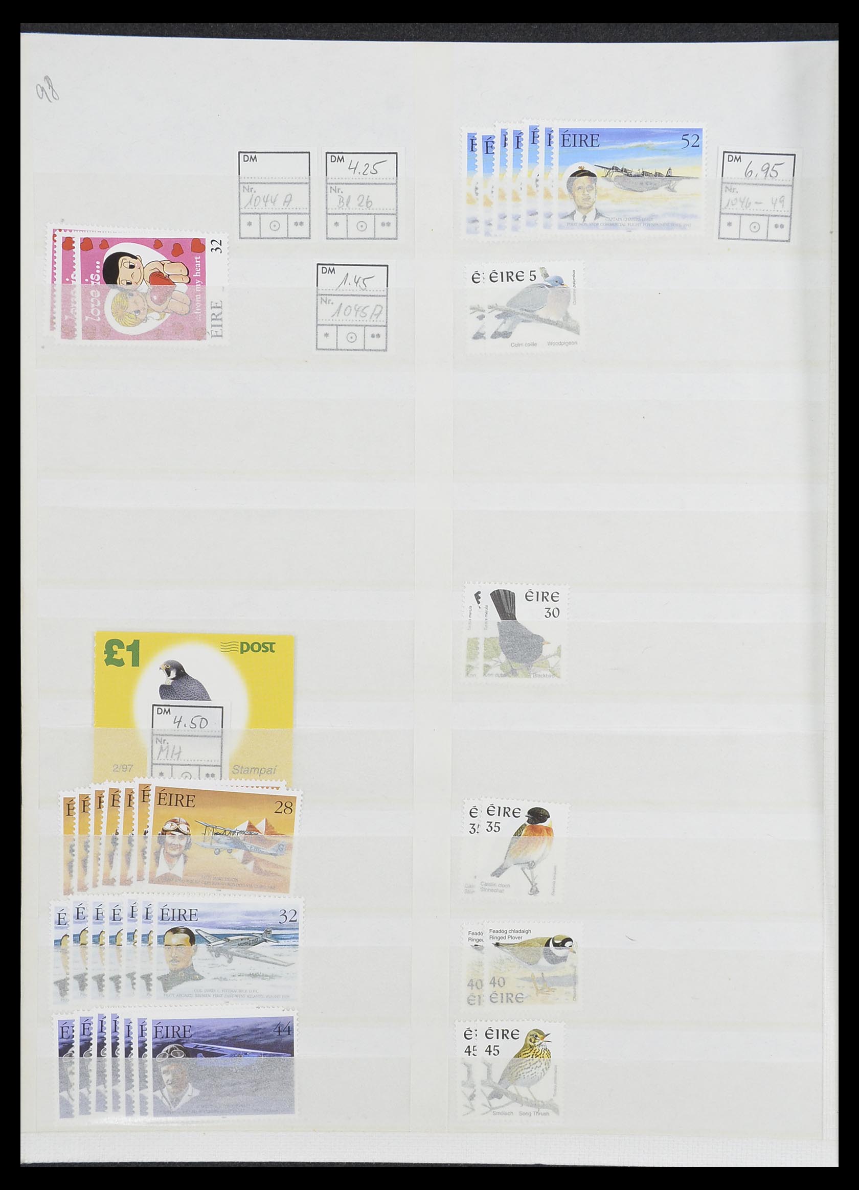 33396 096 - Postzegelverzameling 33396 Ierland 1922-2004.