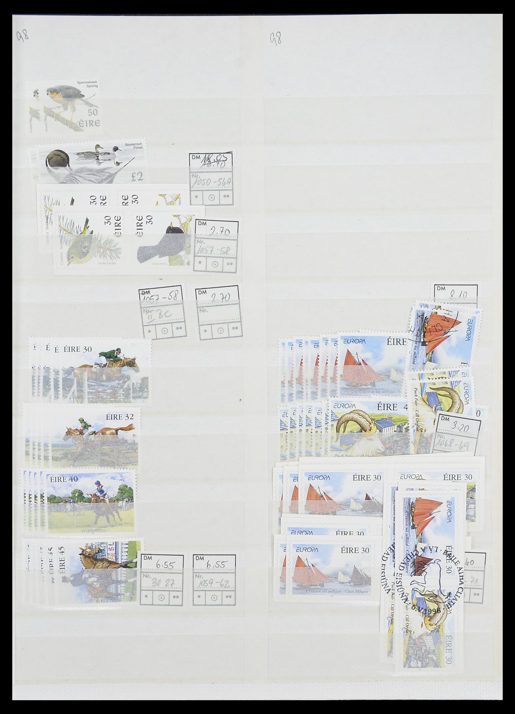 33396 097 - Postzegelverzameling 33396 Ierland 1922-2004.