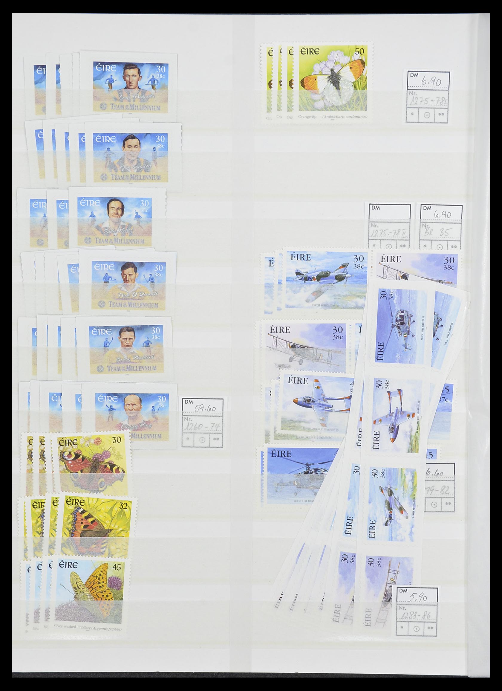 33396 106 - Postzegelverzameling 33396 Ierland 1922-2004.