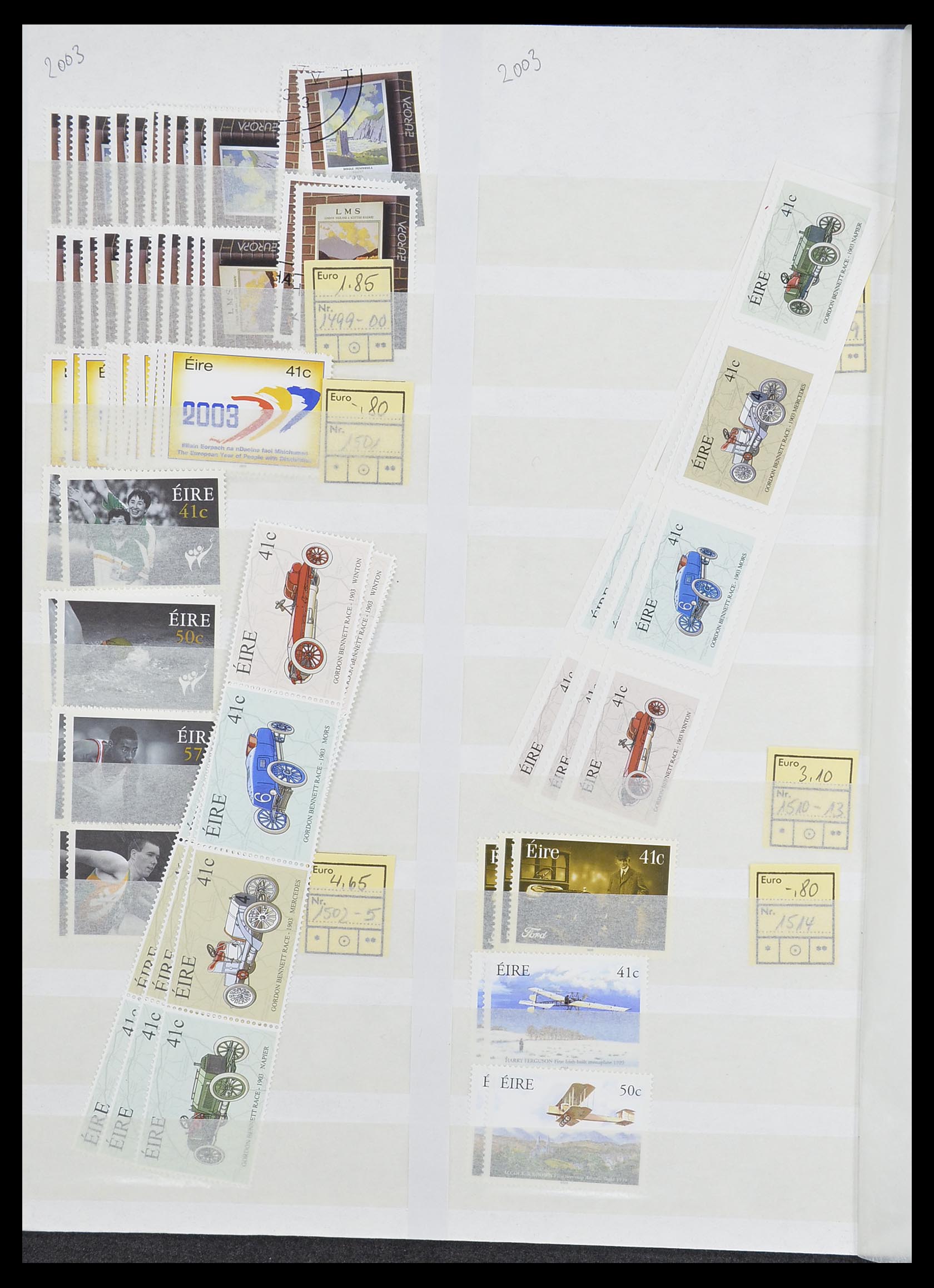 33396 118 - Postzegelverzameling 33396 Ierland 1922-2004.