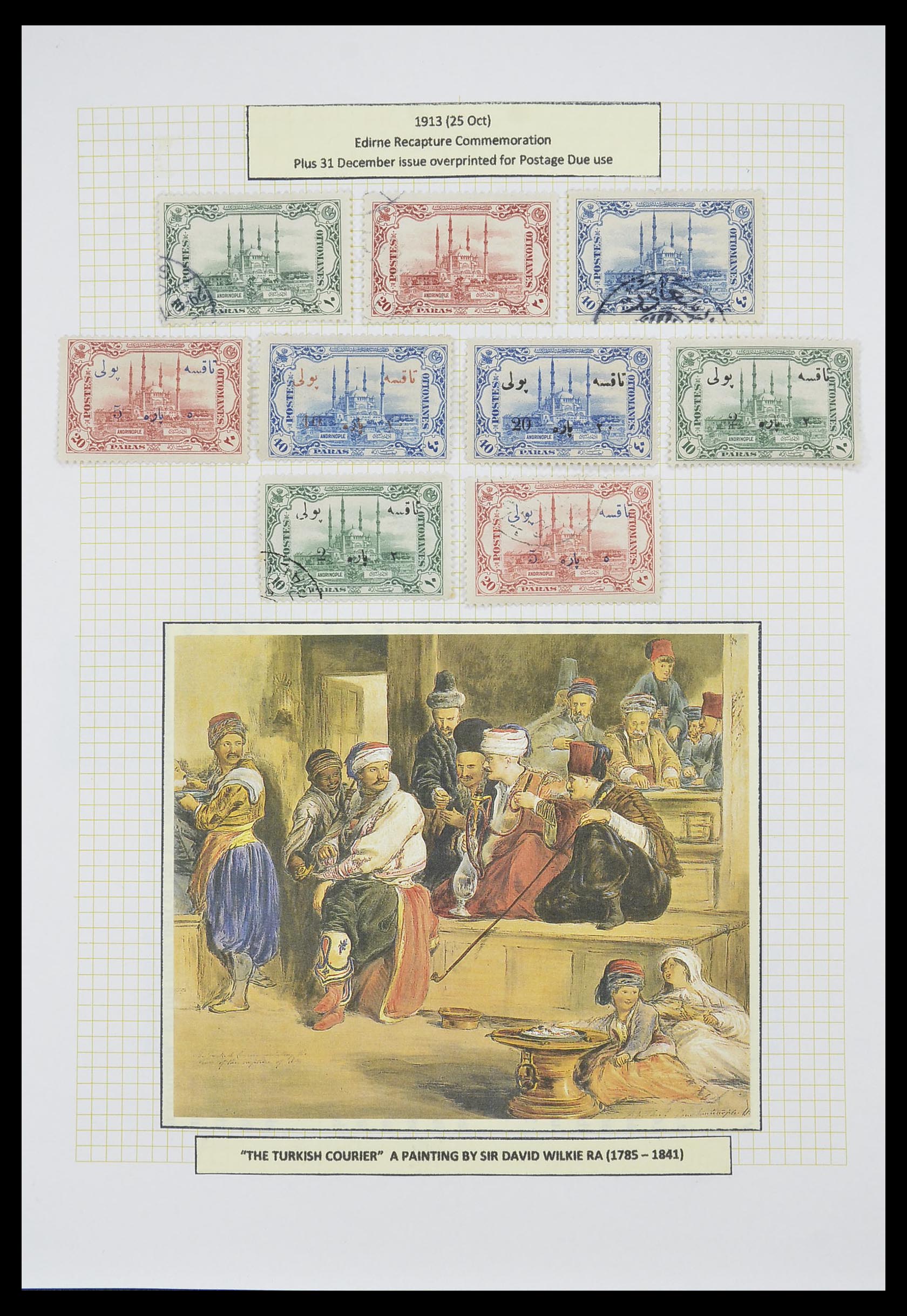 33398 021 - Postzegelverzameling 33398 Turkije en gebieden 1863-1958.