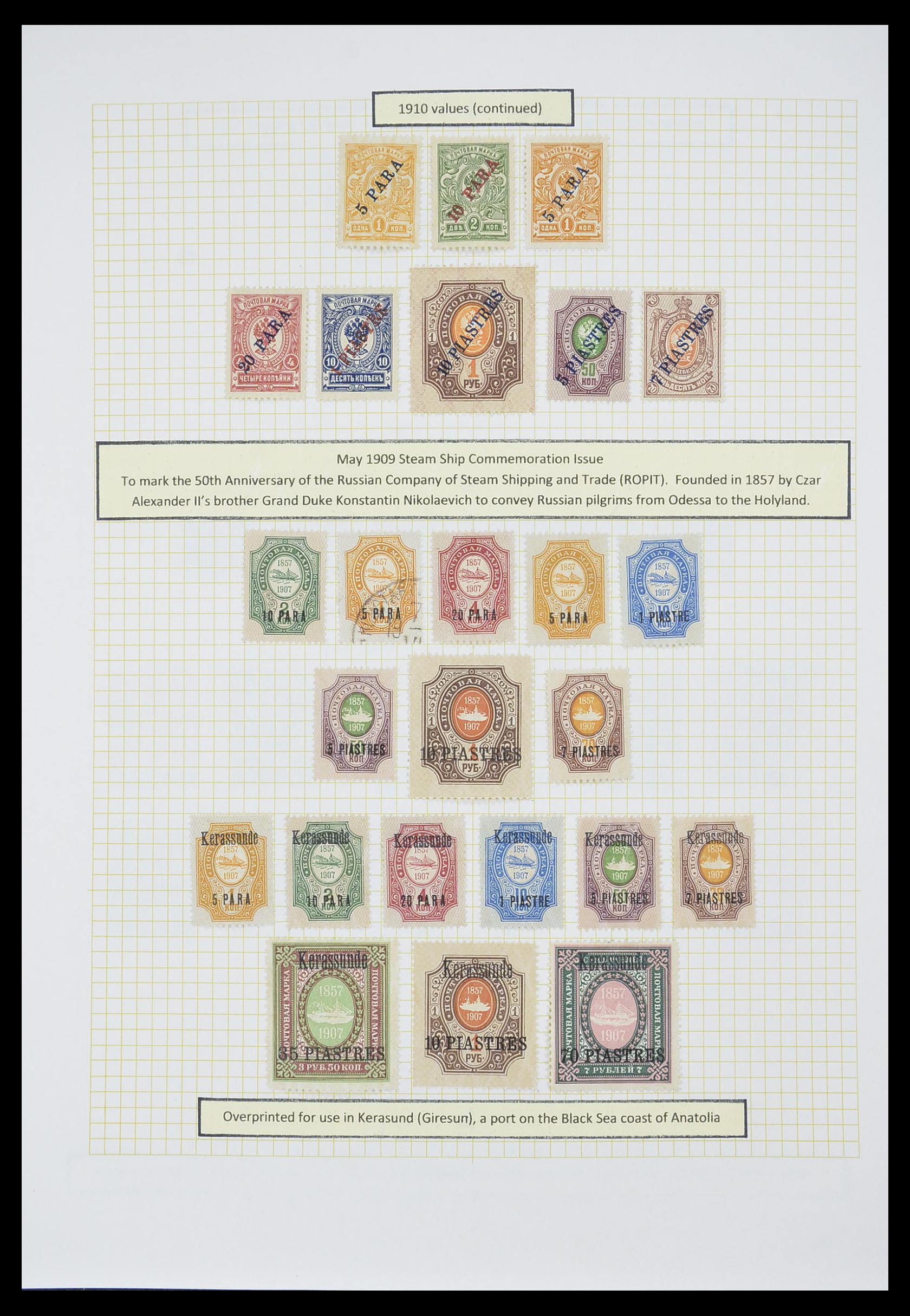 33398 031 - Postzegelverzameling 33398 Turkije en gebieden 1863-1958.