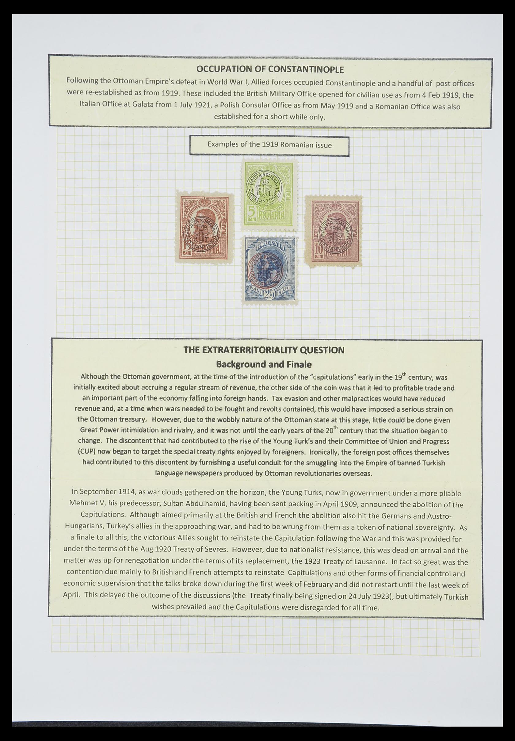 33398 058 - Stamp collection 33398 Turkey and territories 1863-1958.
