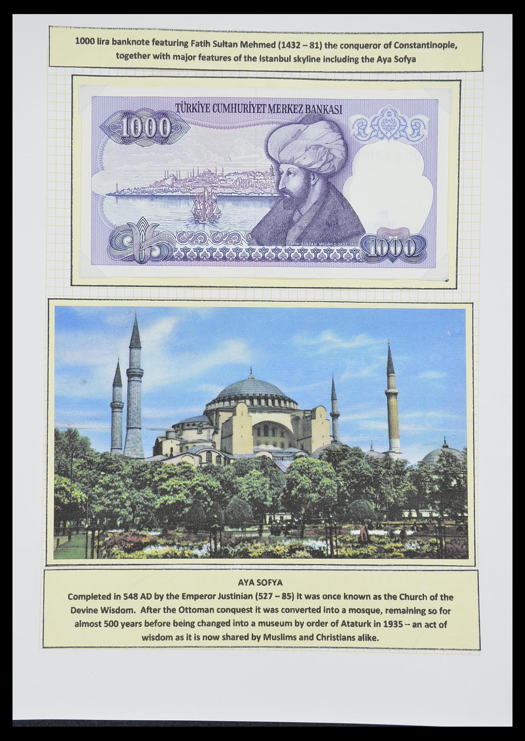 33398 089 - Postzegelverzameling 33398 Turkije en gebieden 1863-1958.