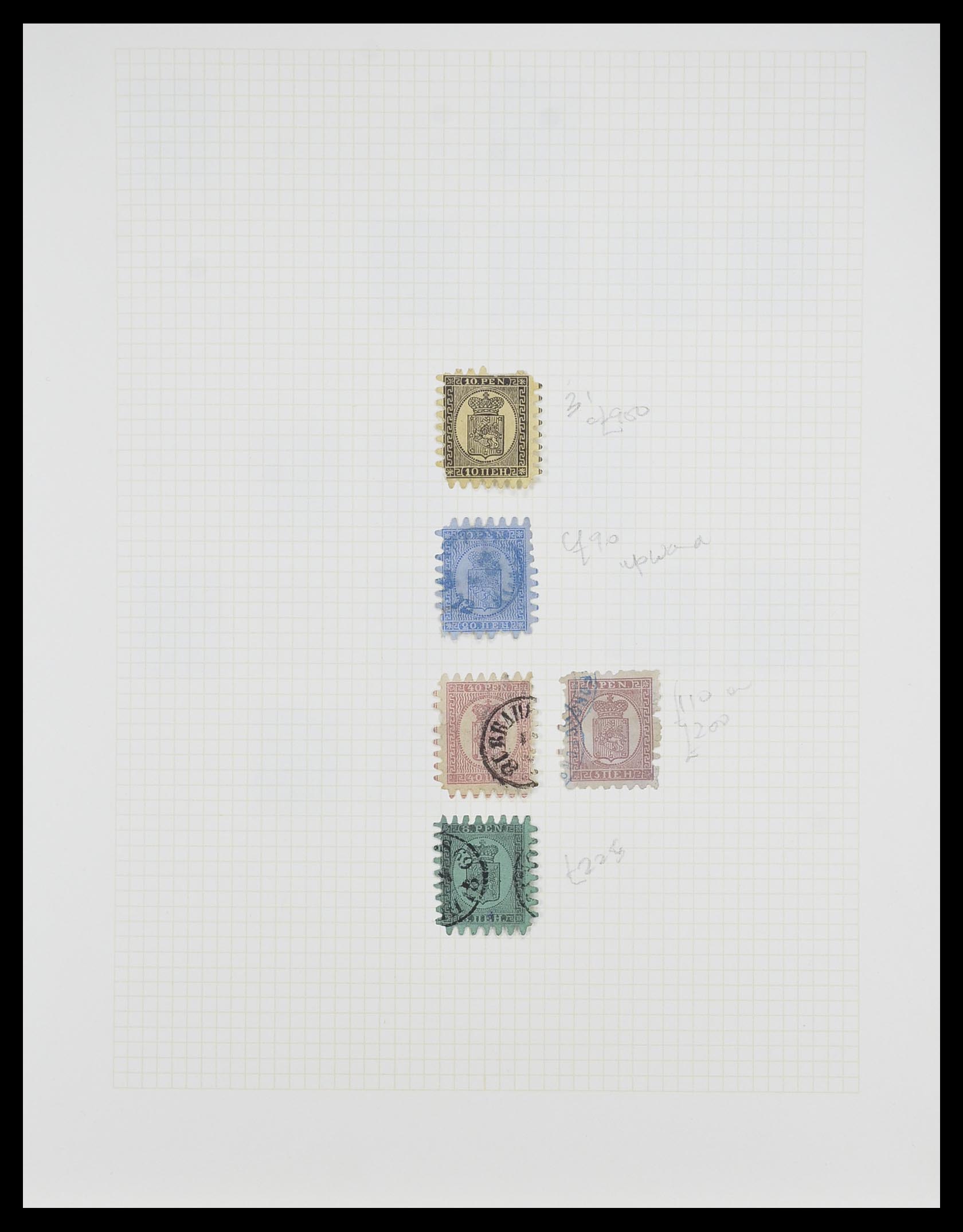 33401 002 - Postzegelverzameling 33401 Finland 1856-2003.