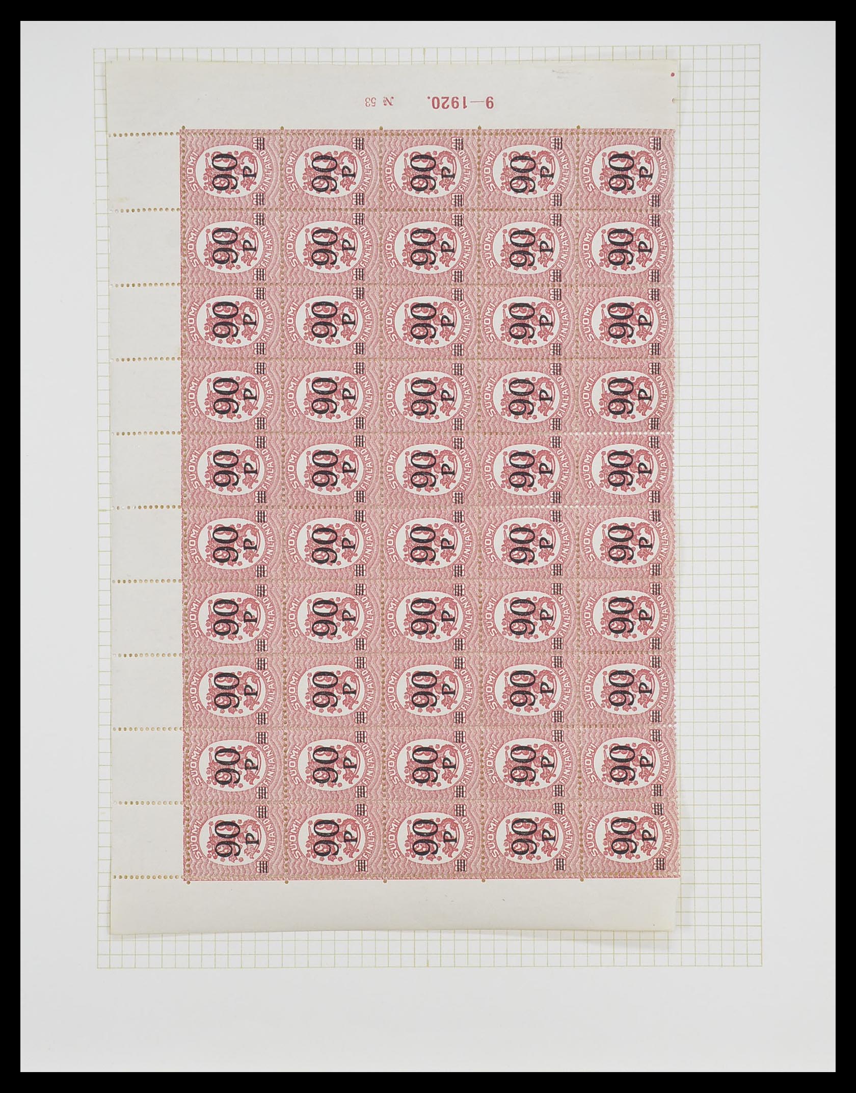 33401 008 - Postzegelverzameling 33401 Finland 1856-2003.