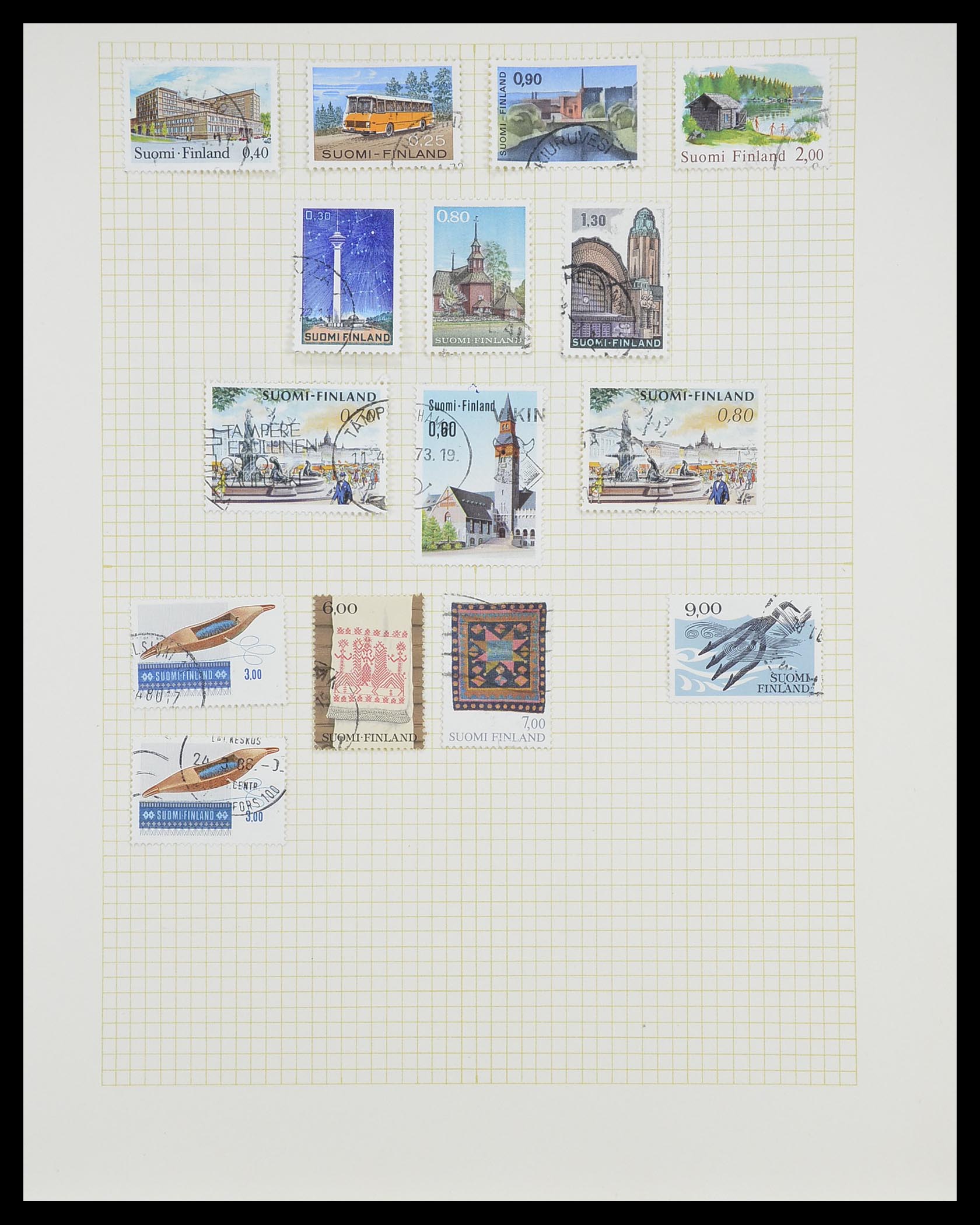 33401 052 - Postzegelverzameling 33401 Finland 1856-2003.