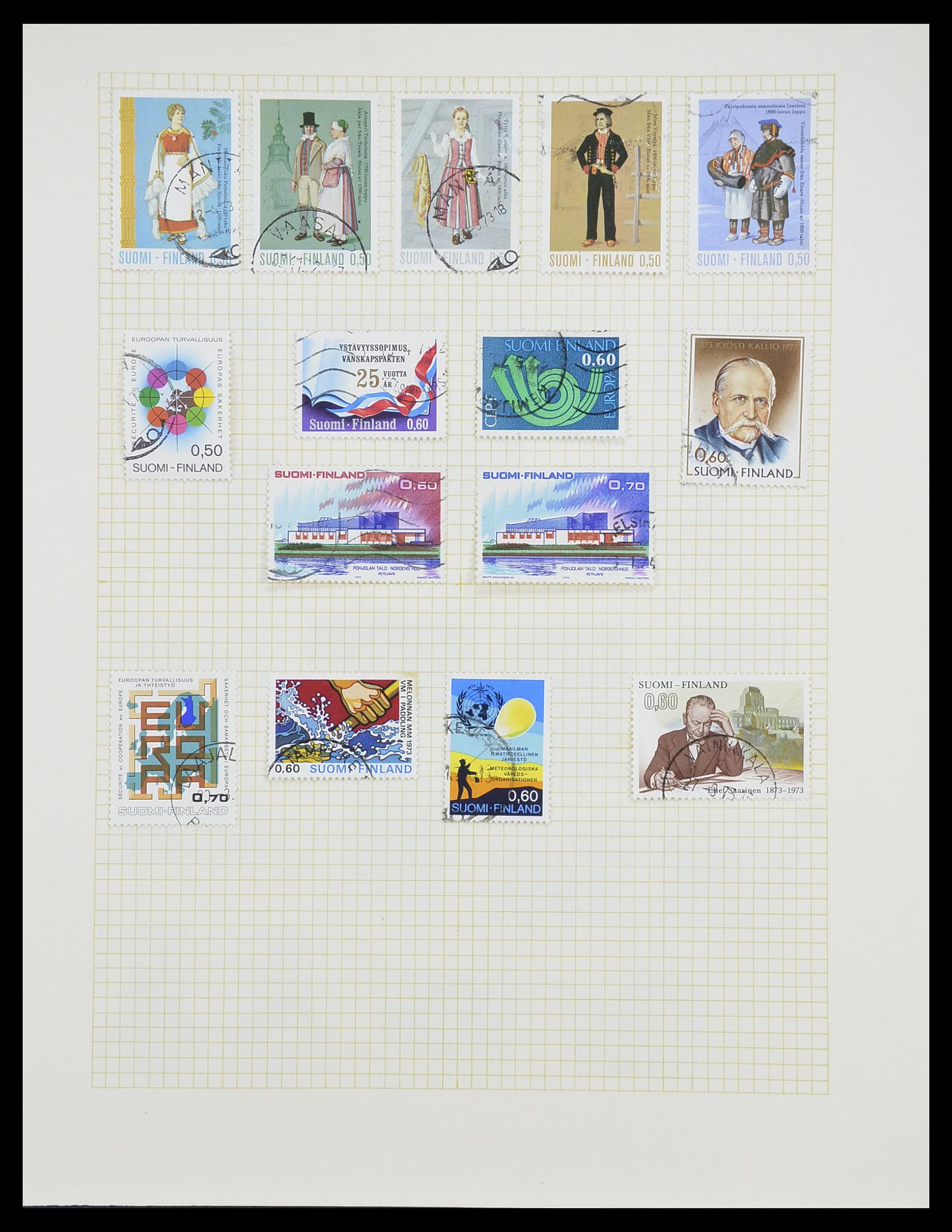 33401 065 - Postzegelverzameling 33401 Finland 1856-2003.