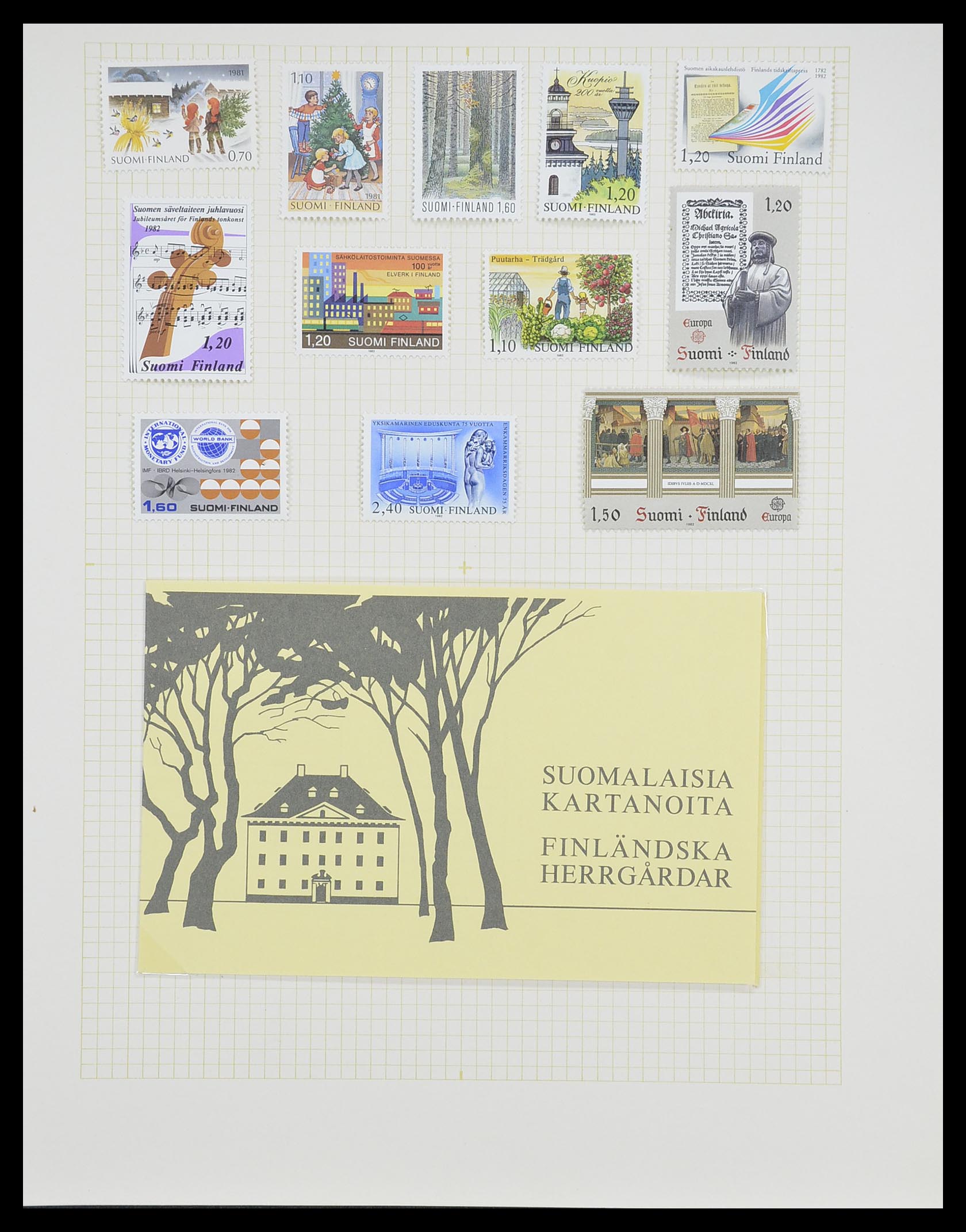 33401 082 - Postzegelverzameling 33401 Finland 1856-2003.