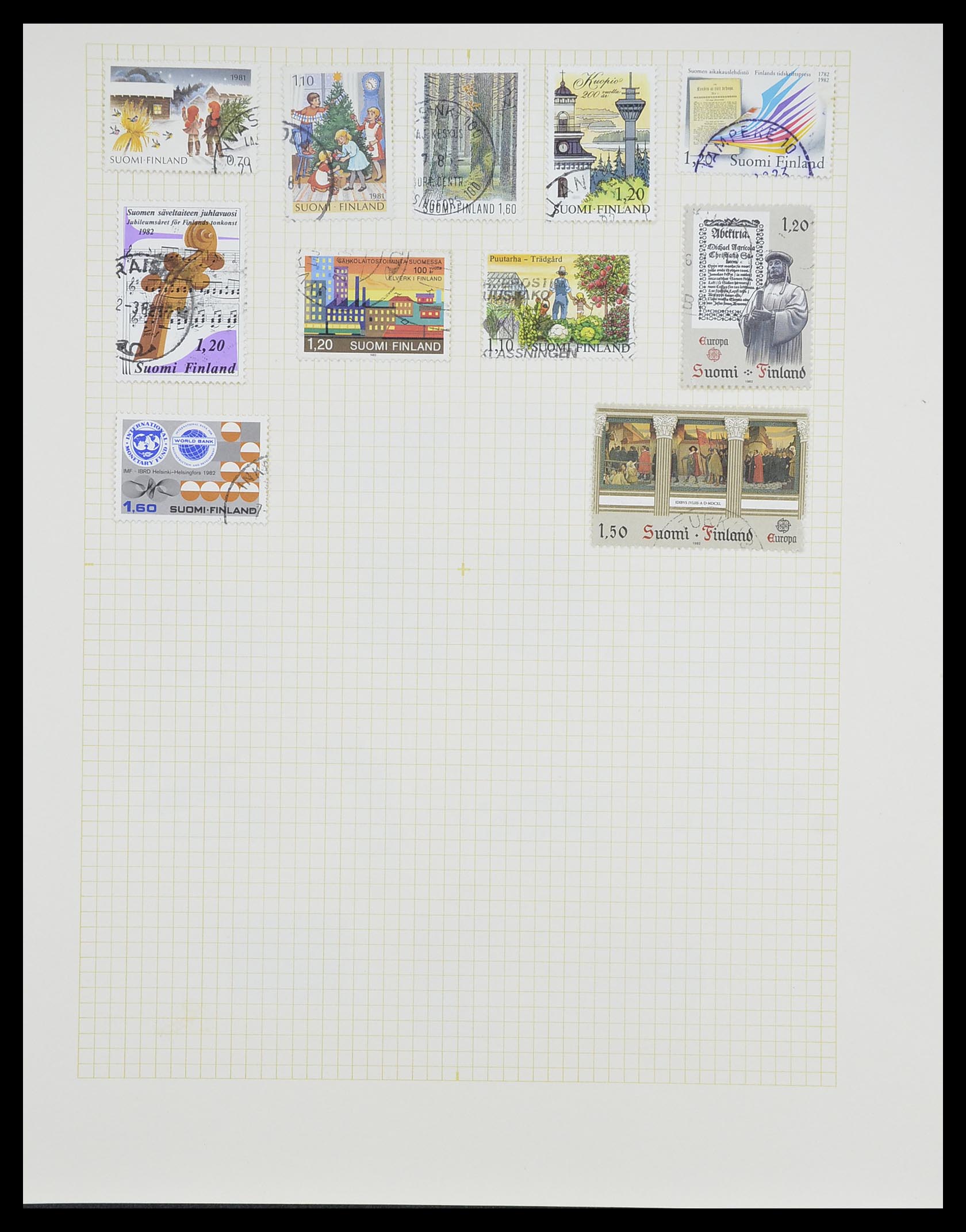 33401 083 - Postzegelverzameling 33401 Finland 1856-2003.
