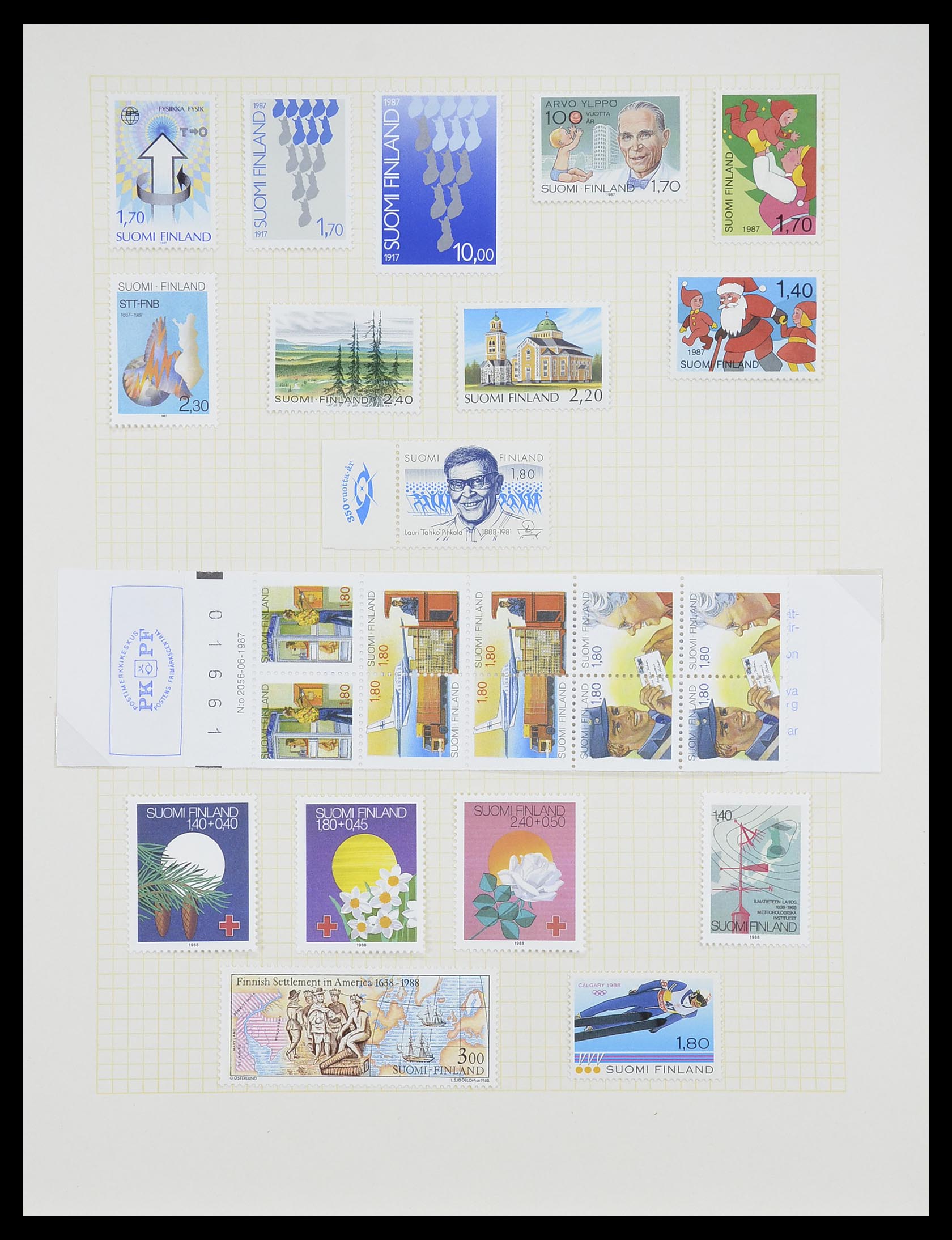 33401 094 - Postzegelverzameling 33401 Finland 1856-2003.