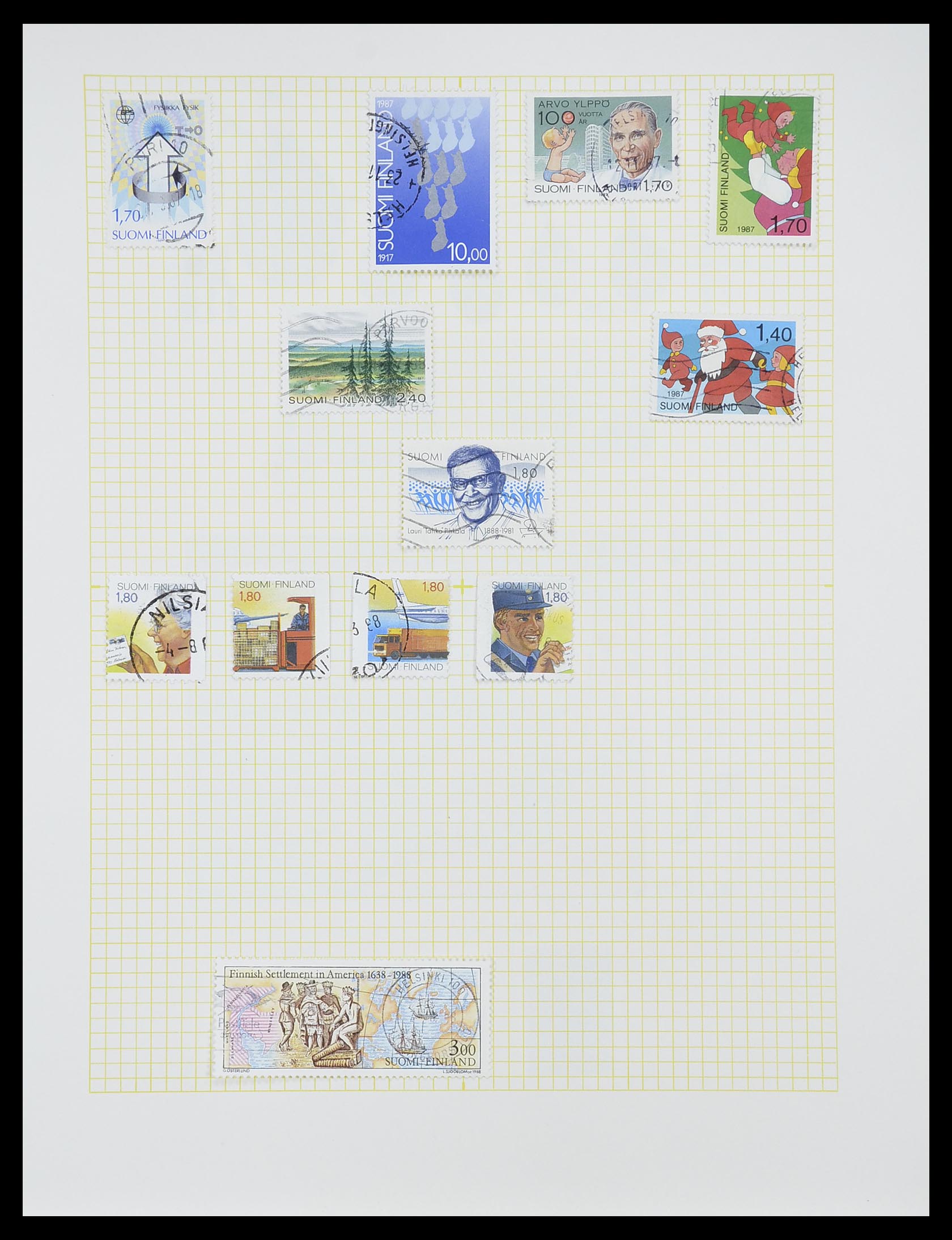 33401 095 - Postzegelverzameling 33401 Finland 1856-2003.