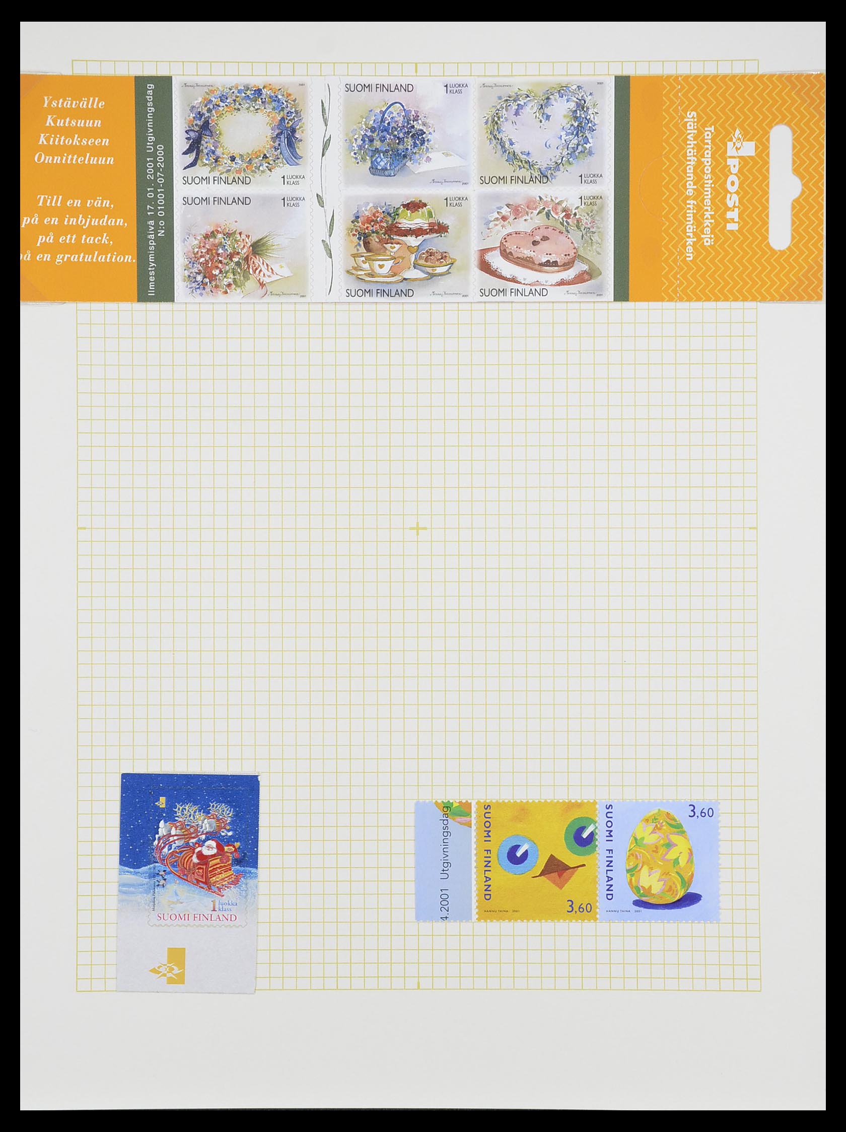 33401 163 - Postzegelverzameling 33401 Finland 1856-2003.
