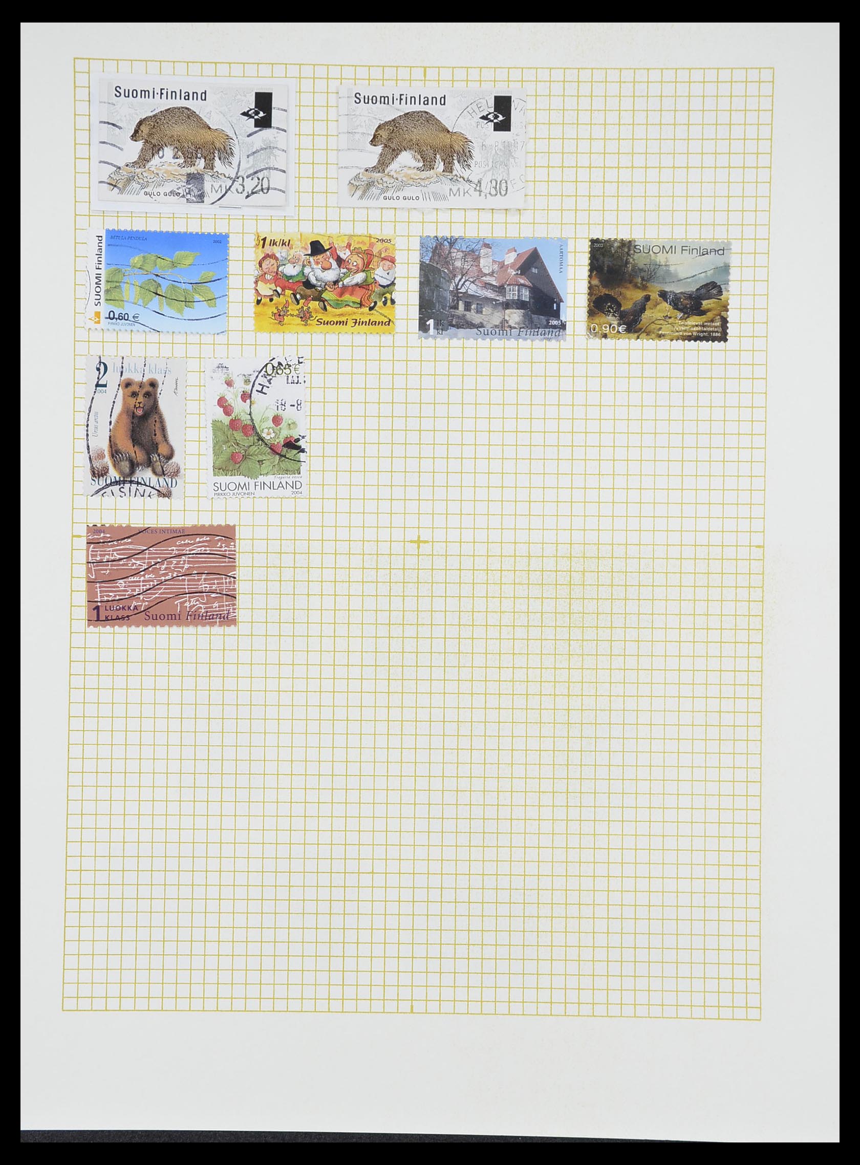 33401 180 - Postzegelverzameling 33401 Finland 1856-2003.