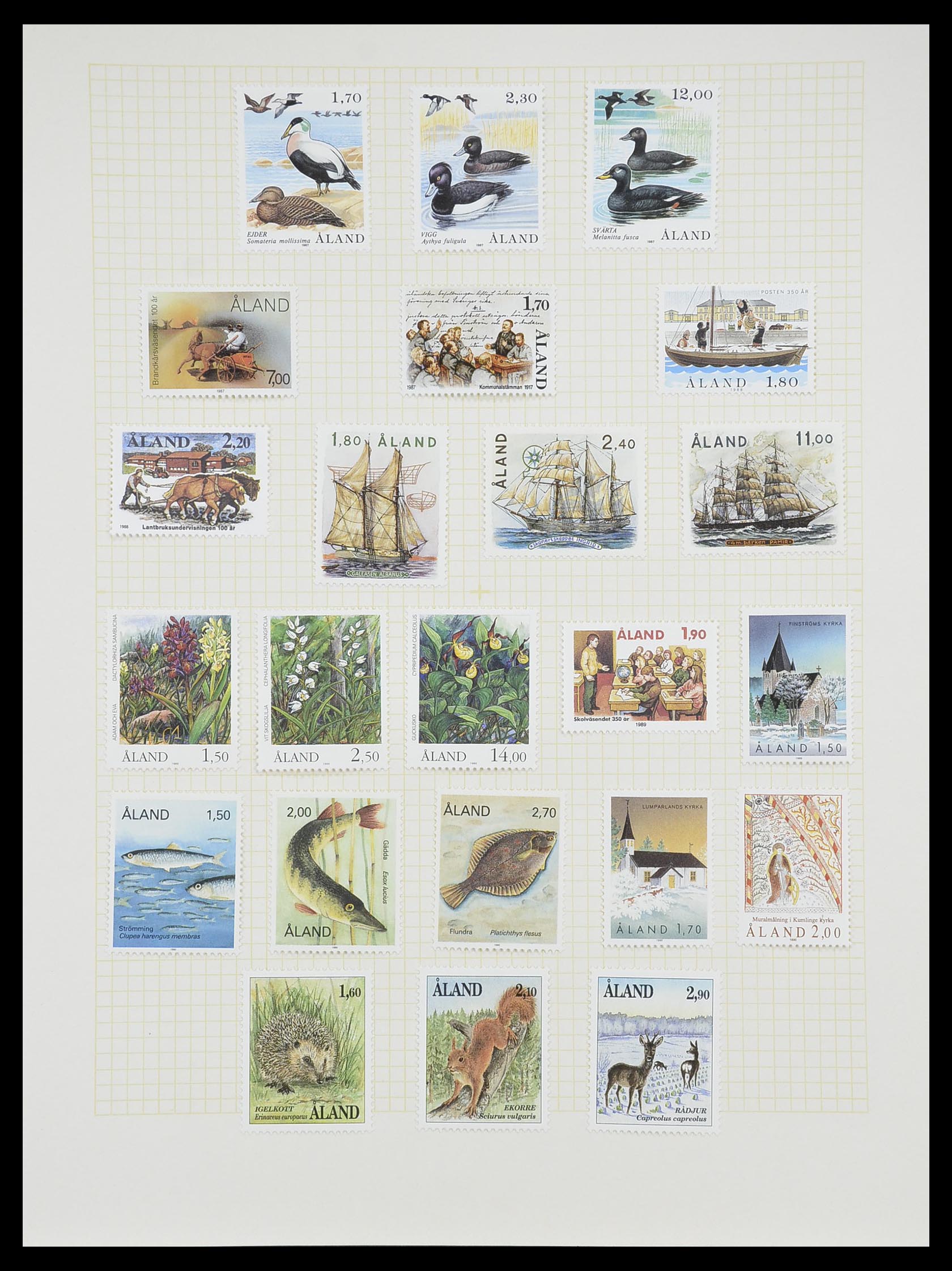 33401 183 - Postzegelverzameling 33401 Finland 1856-2003.
