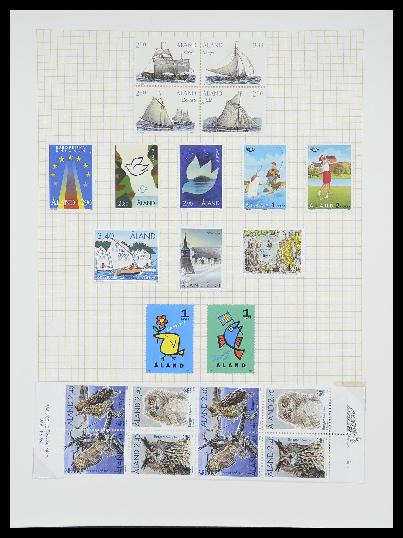 33401 189 - Postzegelverzameling 33401 Finland 1856-2003.