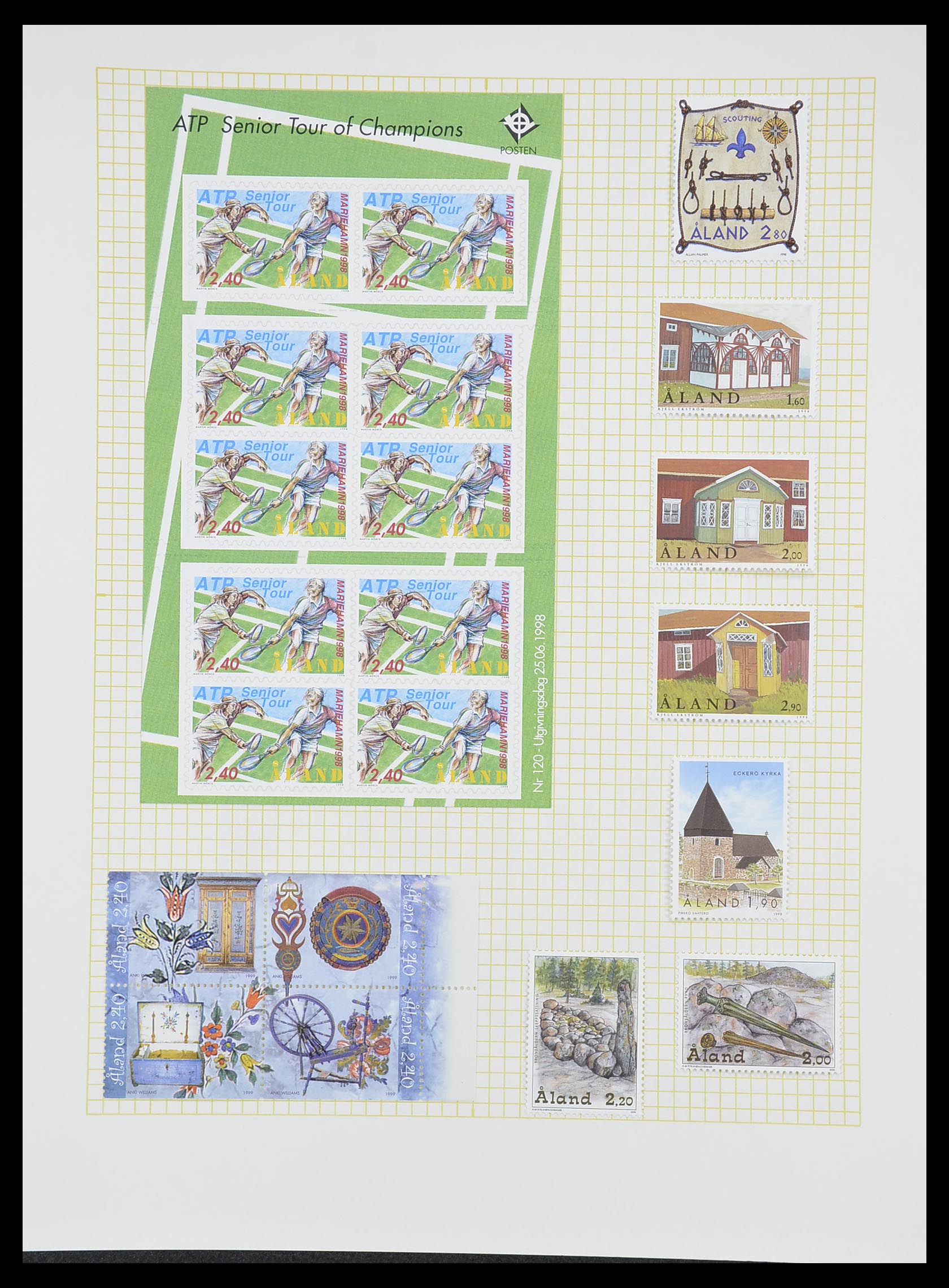 33401 192 - Postzegelverzameling 33401 Finland 1856-2003.
