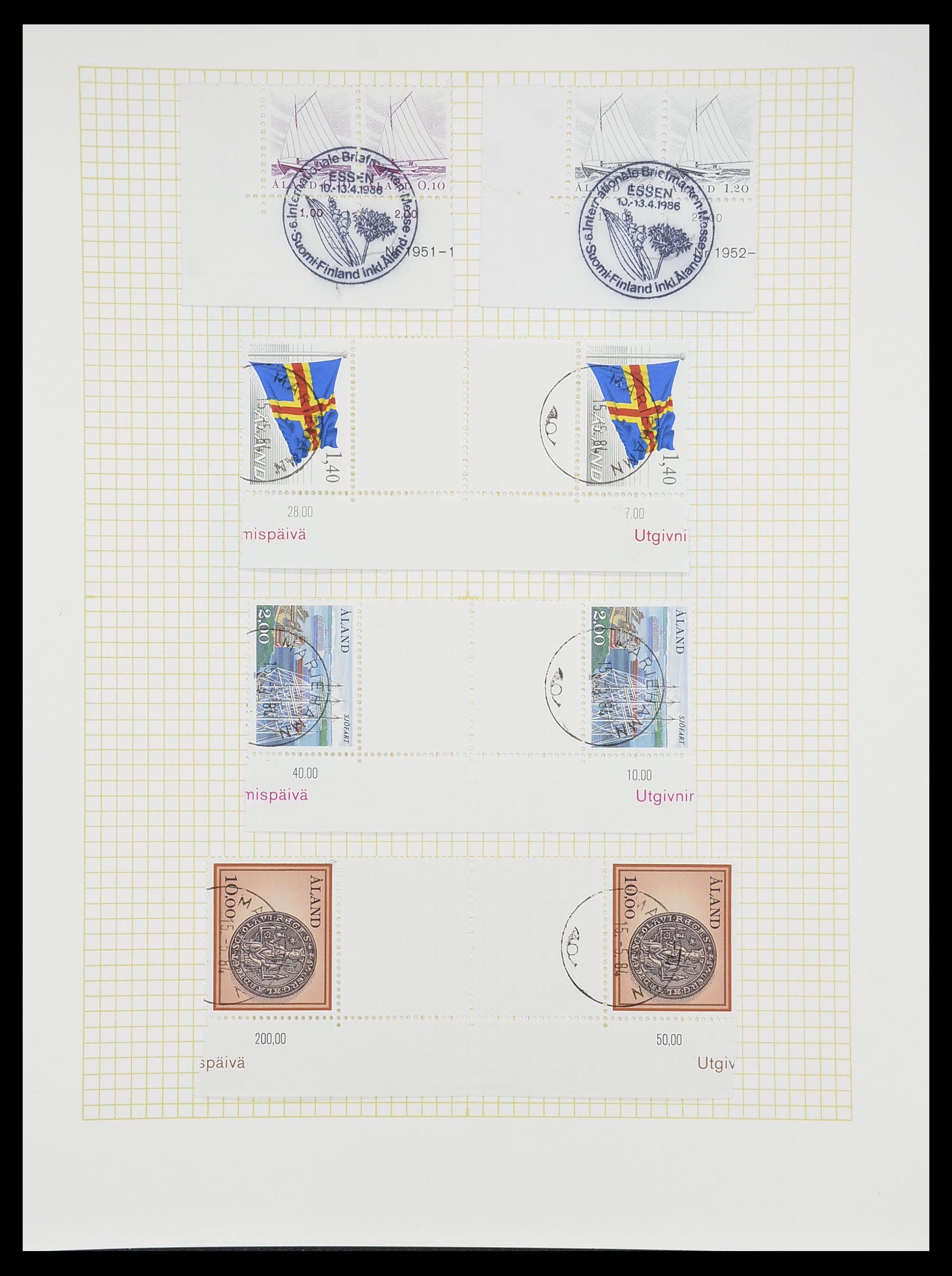 33401 198 - Postzegelverzameling 33401 Finland 1856-2003.
