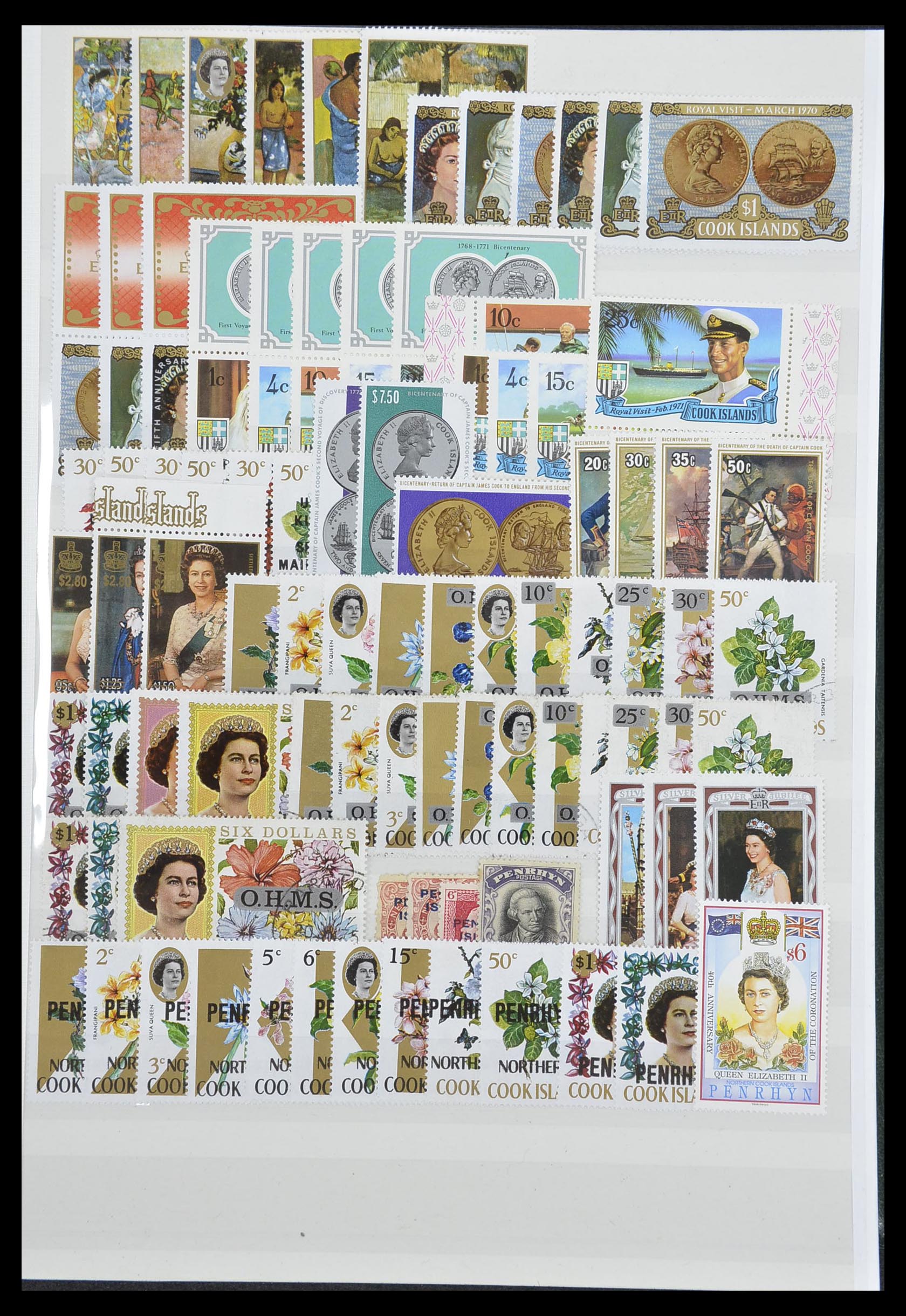 33403 011 - Postzegelverzameling 33403 Engeland en koloniën 1890-2000.