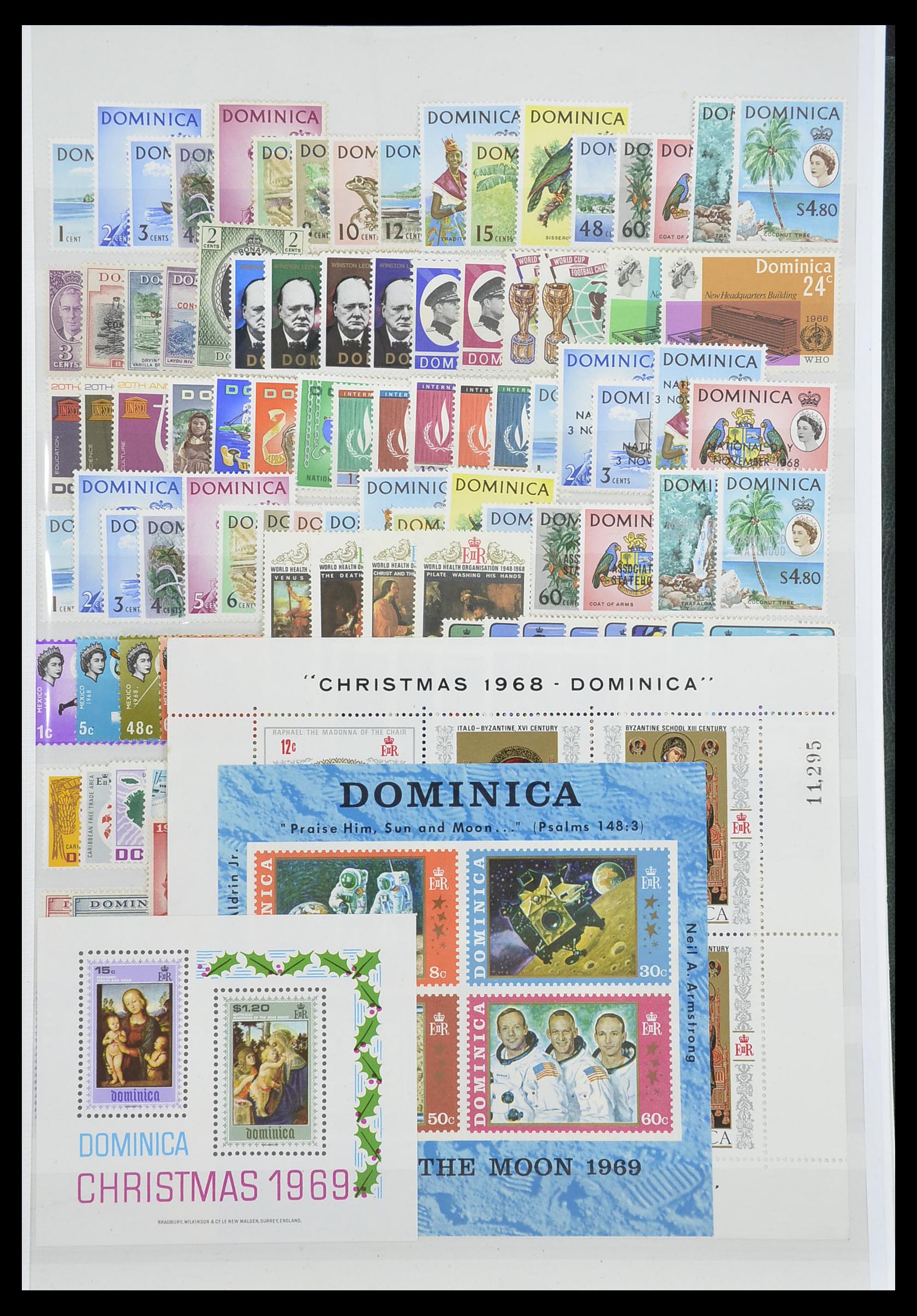 33403 013 - Postzegelverzameling 33403 Engeland en koloniën 1890-2000.
