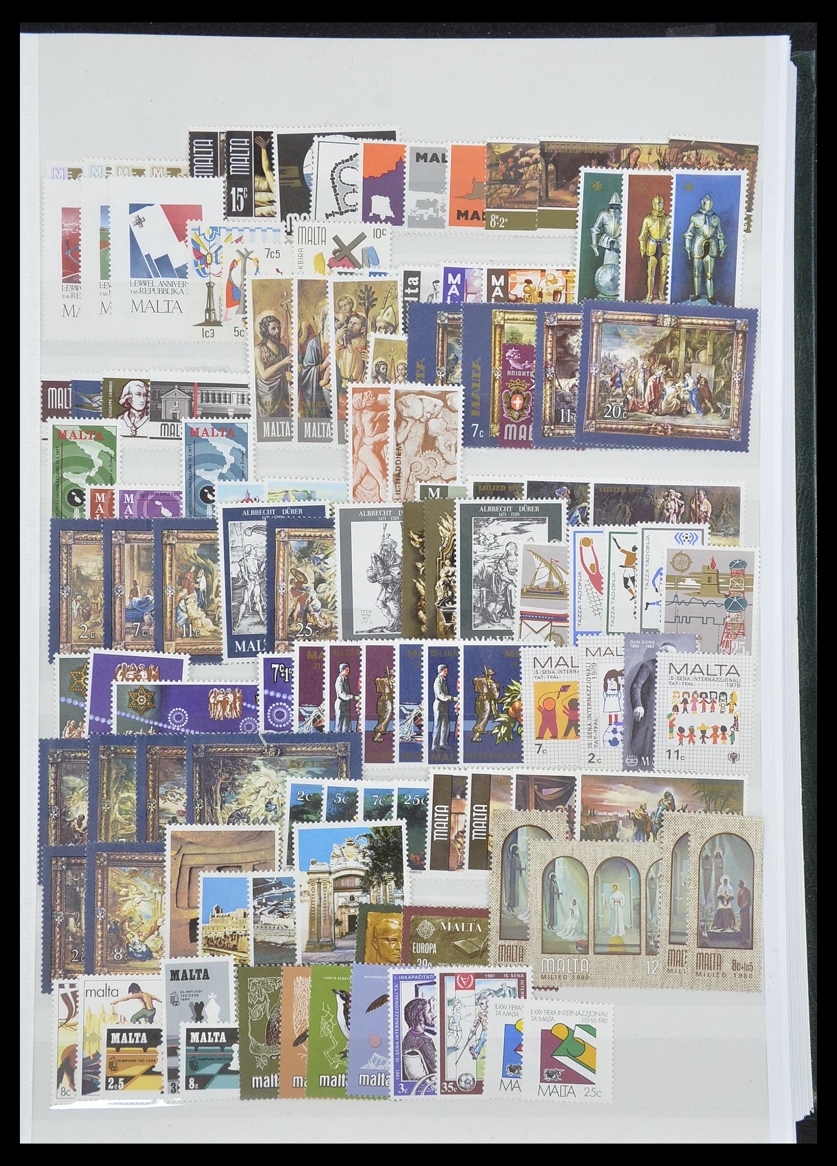 33403 021 - Postzegelverzameling 33403 Engeland en koloniën 1890-2000.