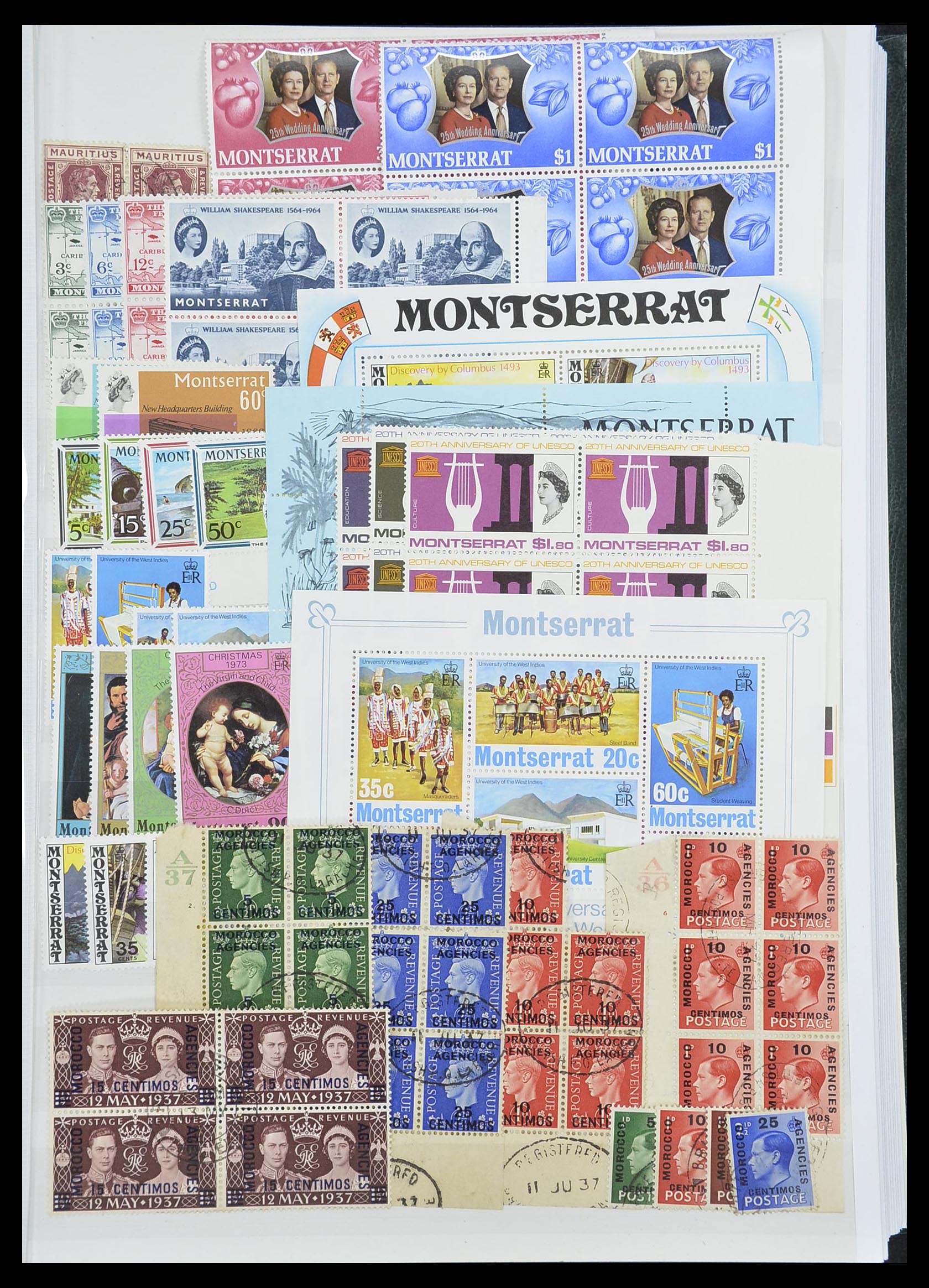 33403 023 - Postzegelverzameling 33403 Engeland en koloniën 1890-2000.