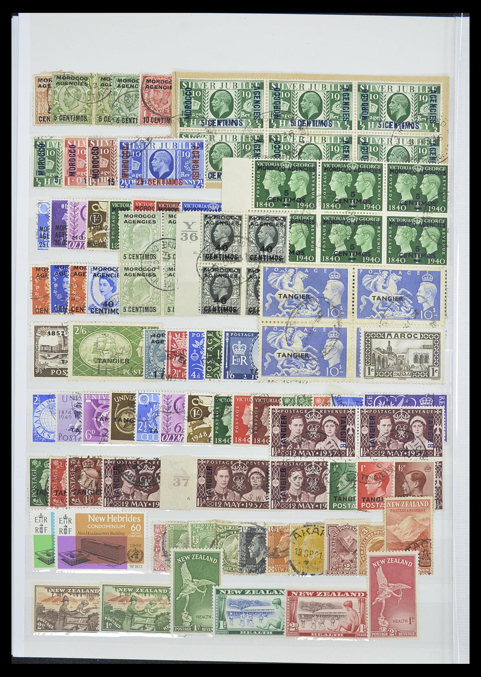 33403 024 - Postzegelverzameling 33403 Engeland en koloniën 1890-2000.
